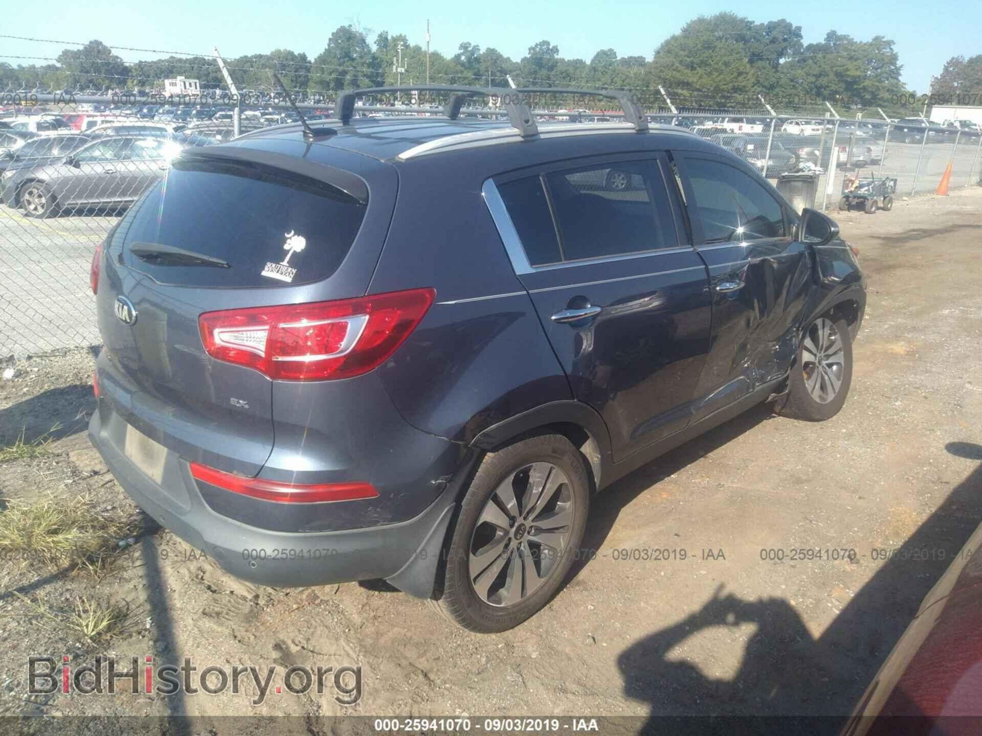 2013 KIA SPORTAGE - VIN: KNDPC3A20D7422287 - Фото 4