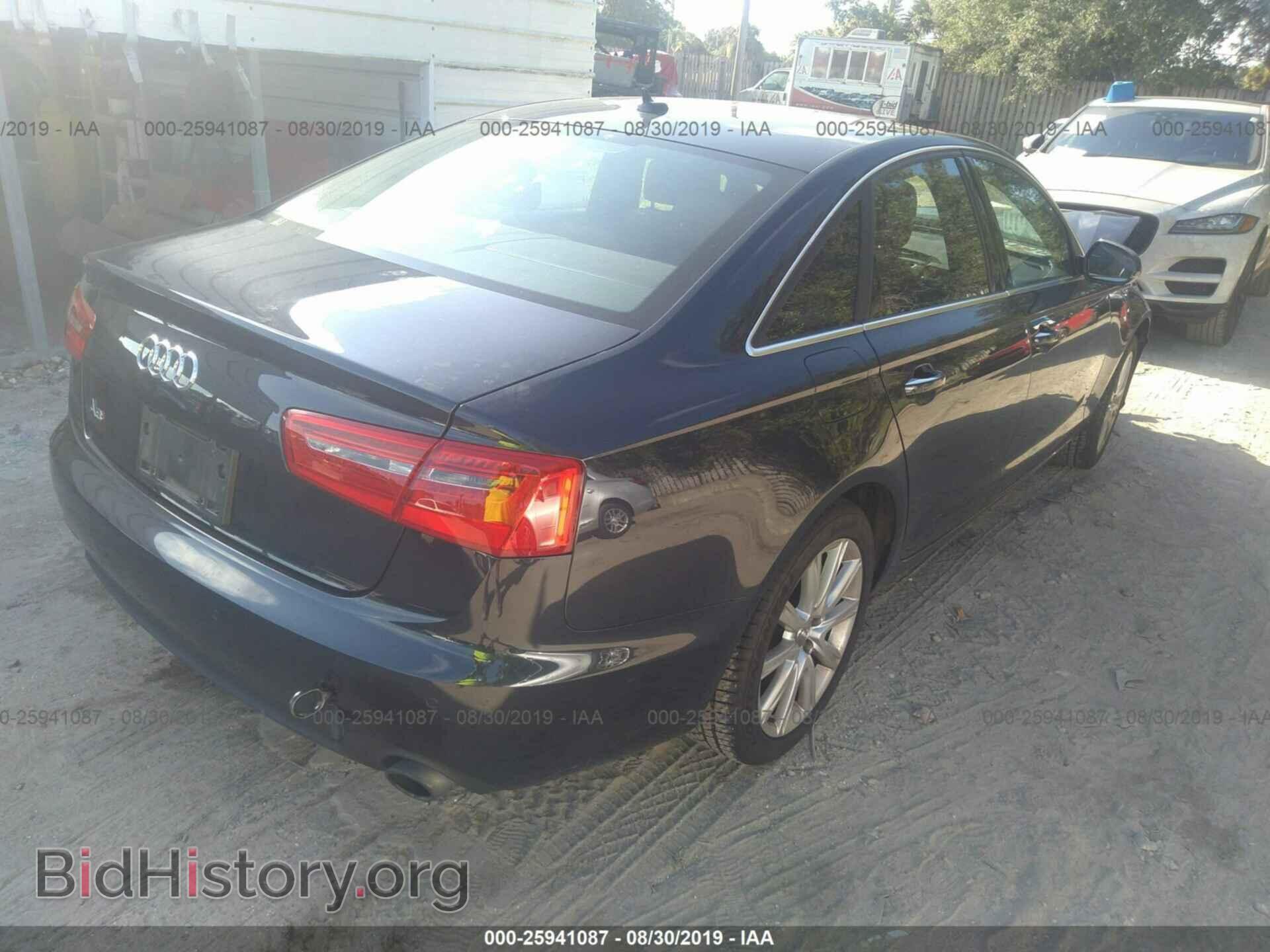 2014 AUDI A6 - VIN: WAUGFAFC1EN084454 - Фото 4
