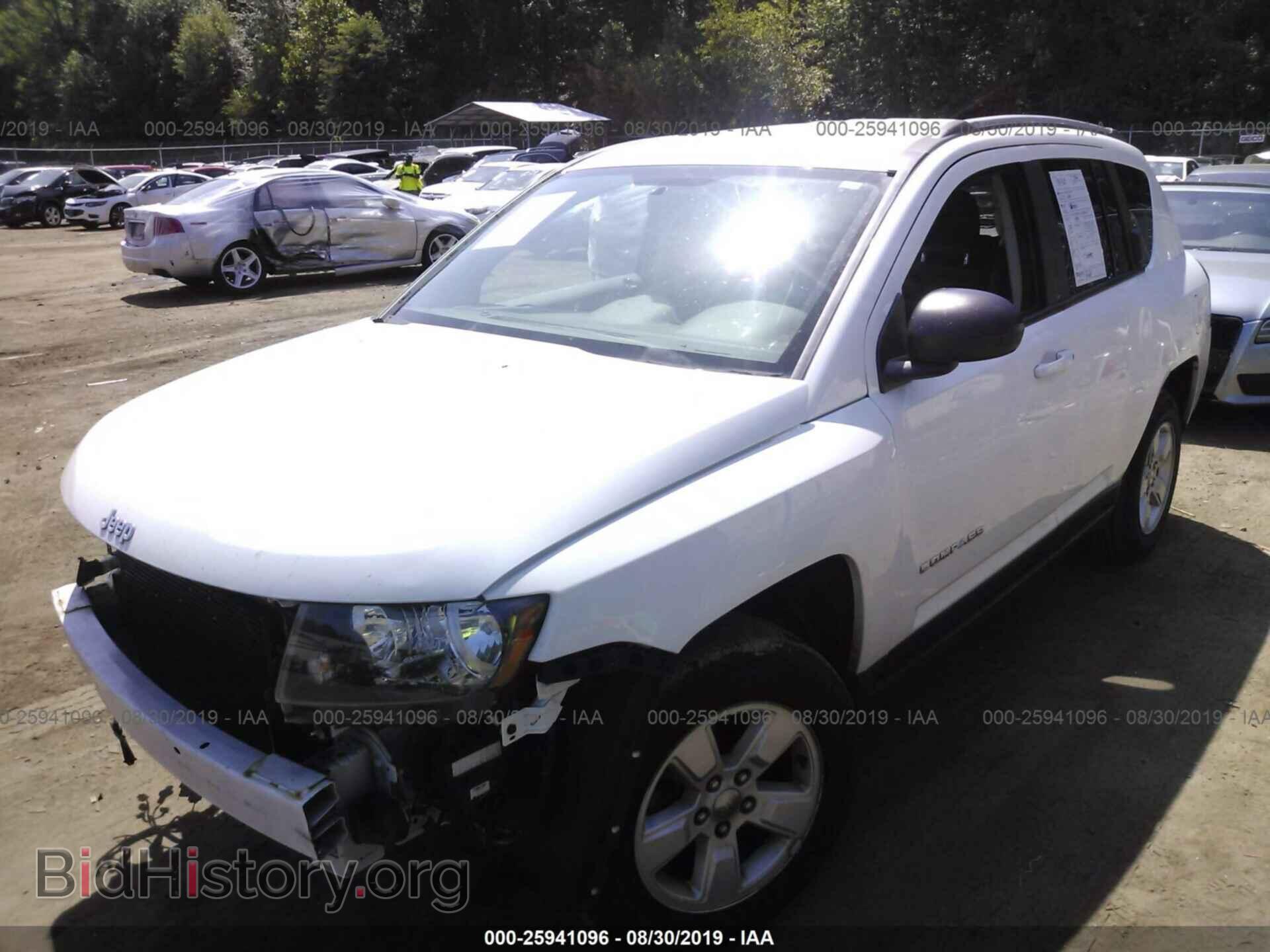 2017 JEEP COMPASS - VIN: 1C4NJCBB9HD141494 - Фото 2