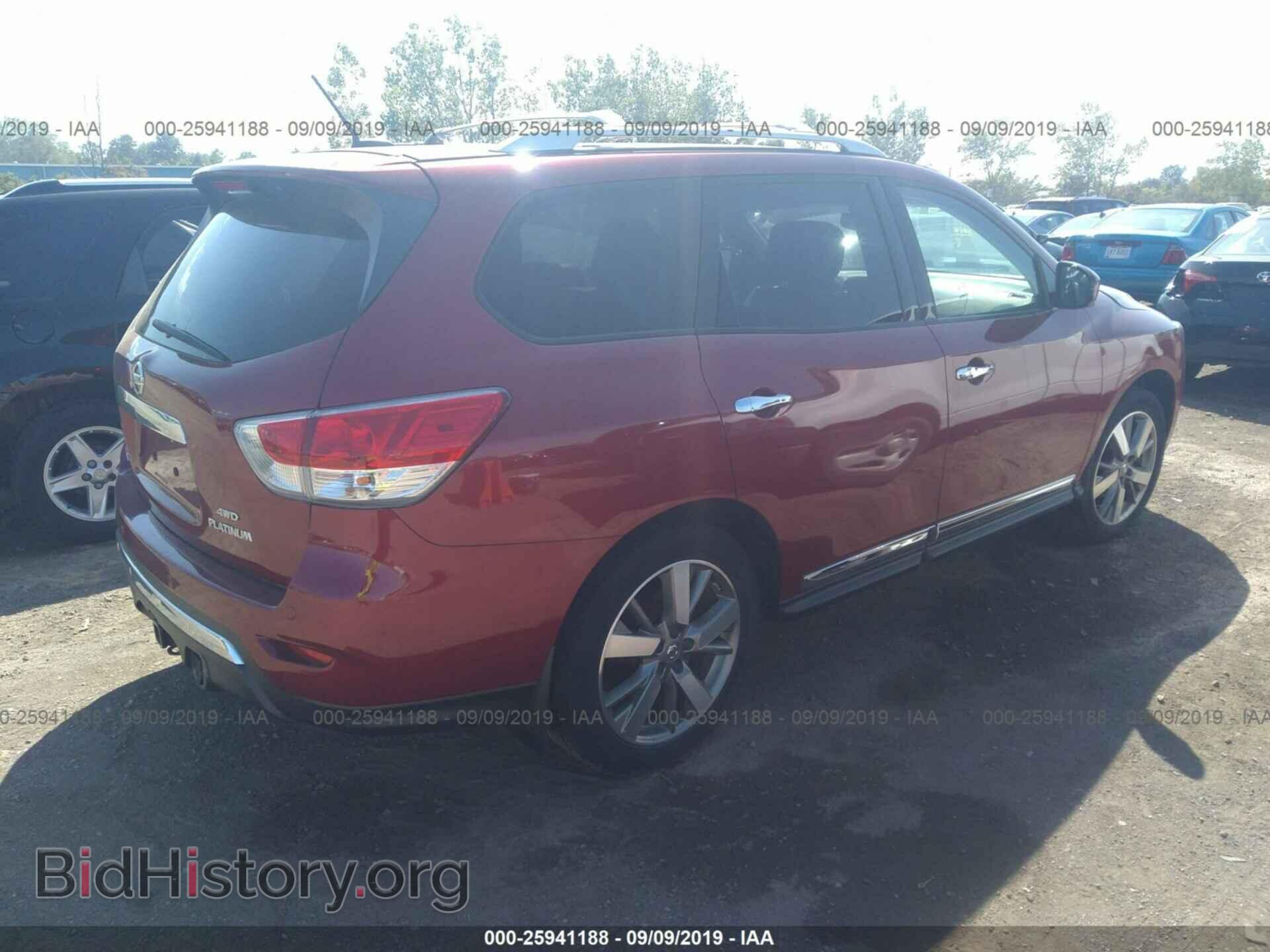 2013 NISSAN PATHFINDER - VIN: 5N1AR2MM9DC603239 - Фото 4