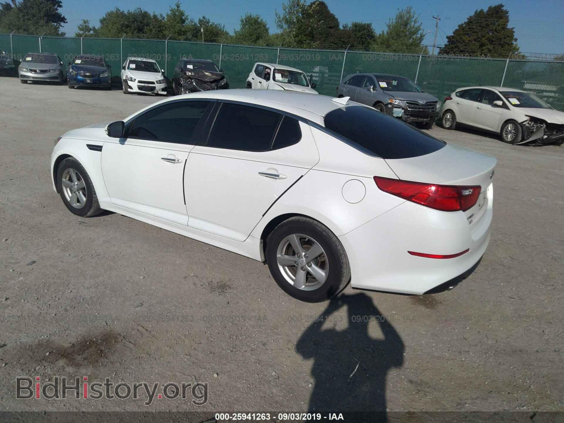 2015 KIA OPTIMA - VIN: KNAGM4A70F5649103 - Фото 3