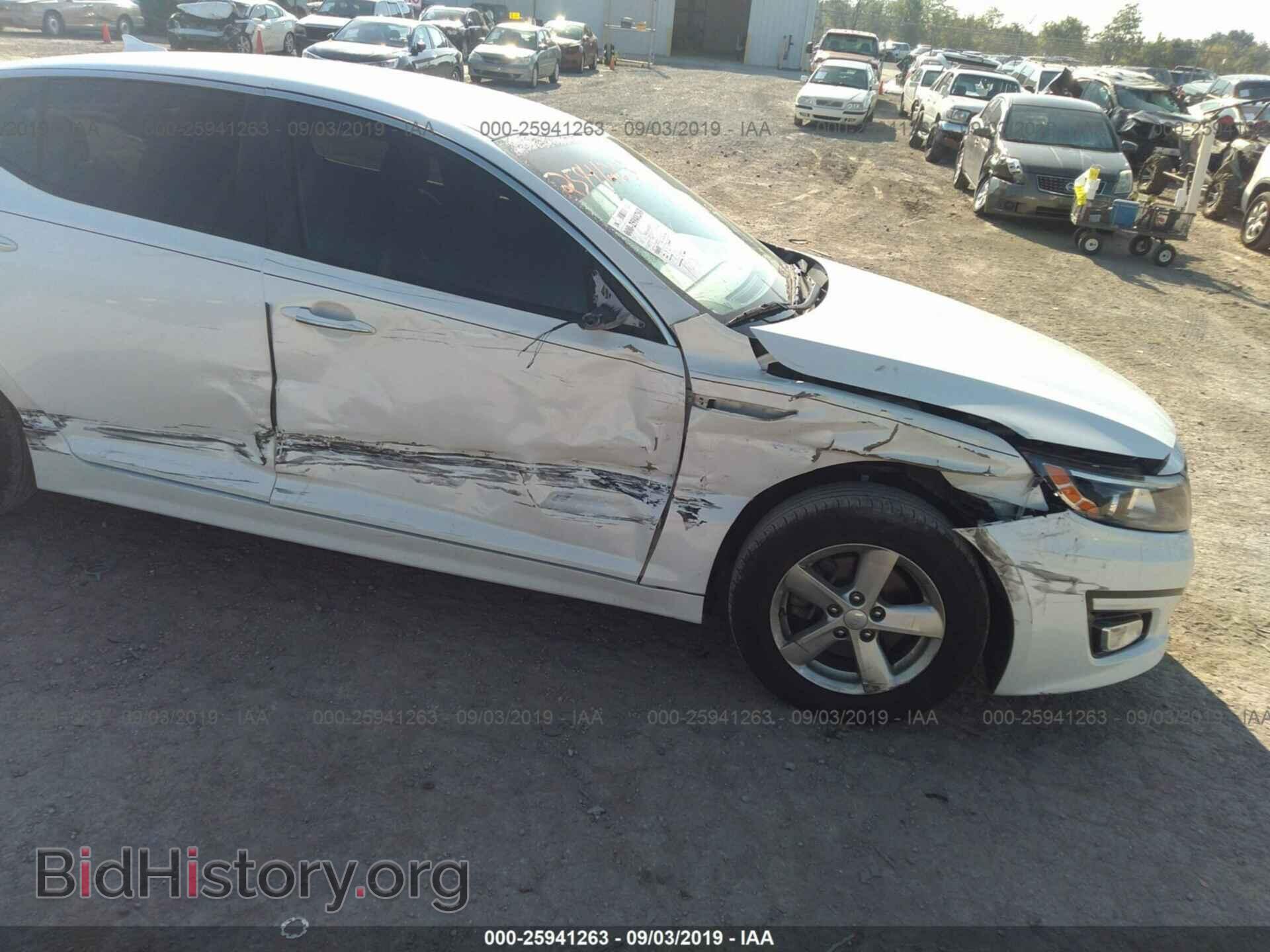 2015 KIA OPTIMA - VIN: KNAGM4A70F5649103 - Фото 6