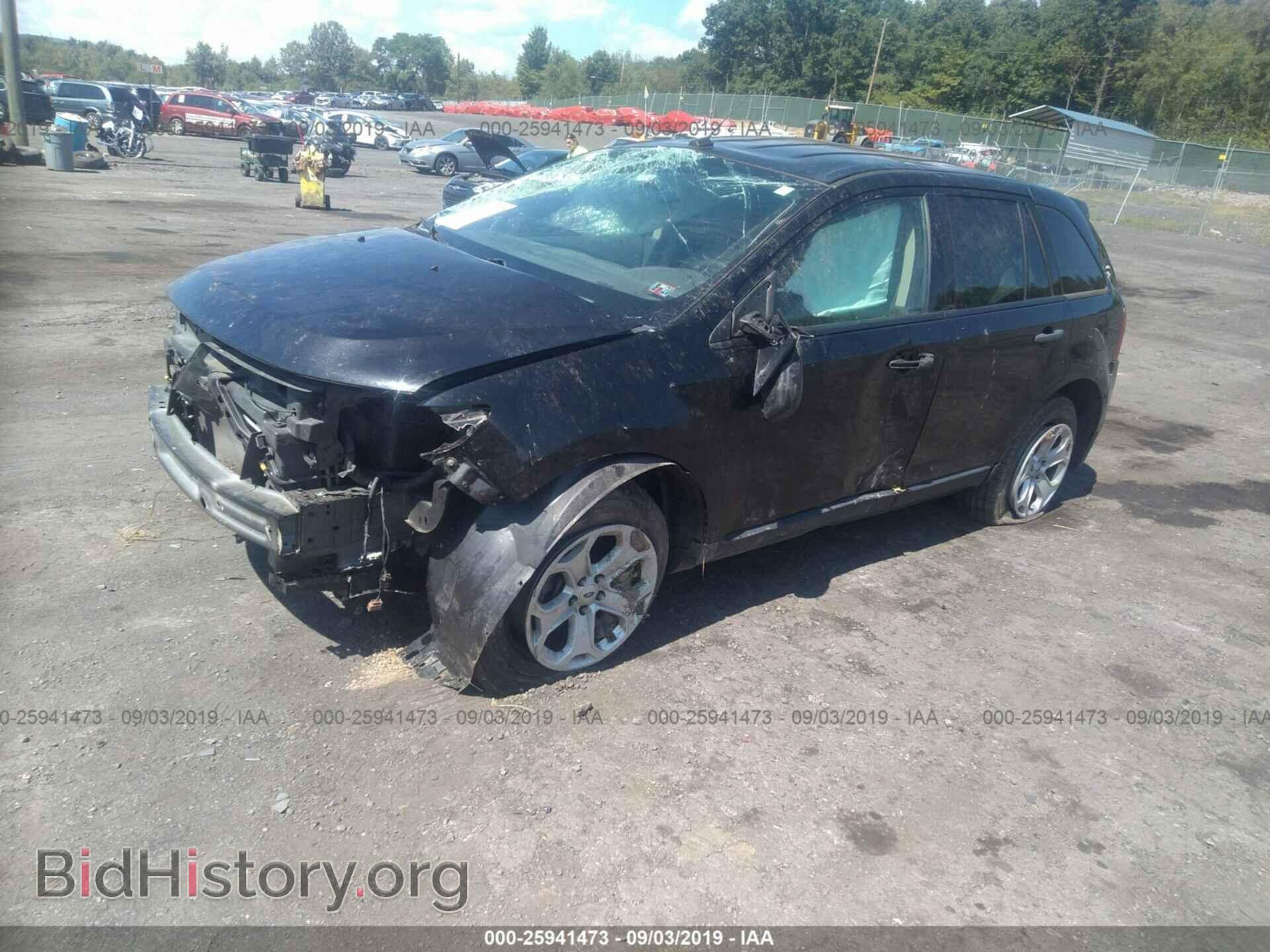 2013 FORD EDGE - VIN: 2FMDK4GC3DBB59193 - Фото 2