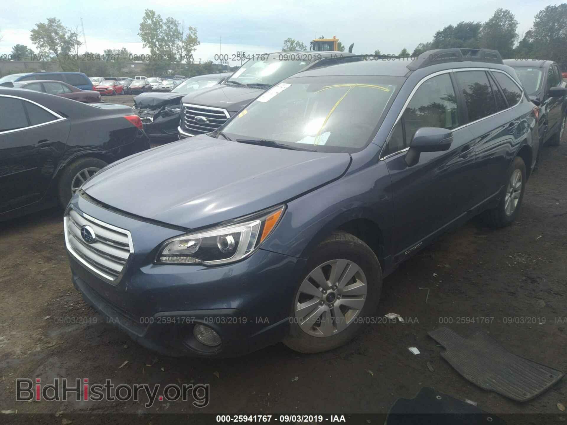 2016 SUBARU OUTBACK - VIN: 4S4BSBFC4G3329241 - Фото 2