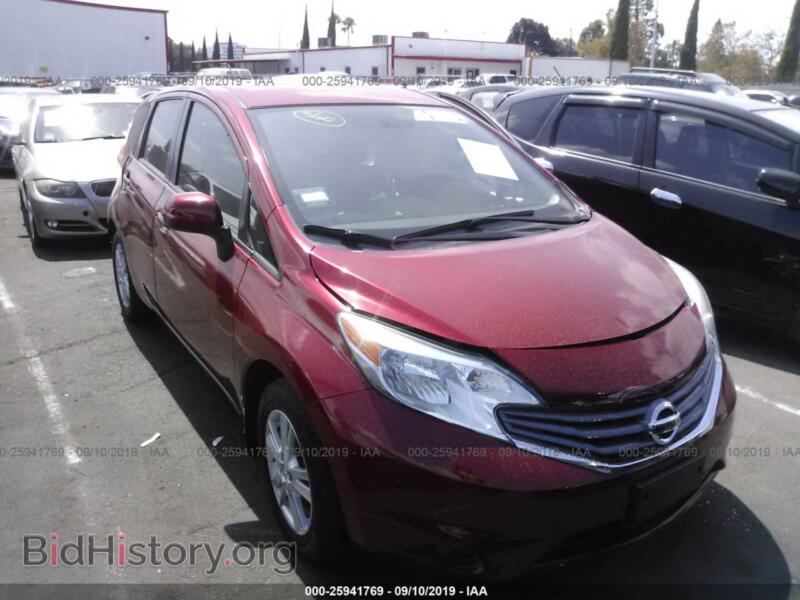 2014 Nissan VERSA NOTE S/S Plus/SV/SL (VIN 3N1CE2CP2EL384881) — фото 1 из 10, IAAI, повреждение: левый бок