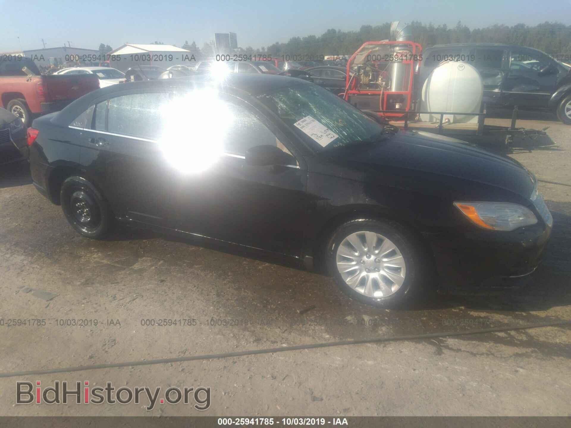 Фотография 1C3CCBAB3DN735908 - CHRYSLER 200 2013