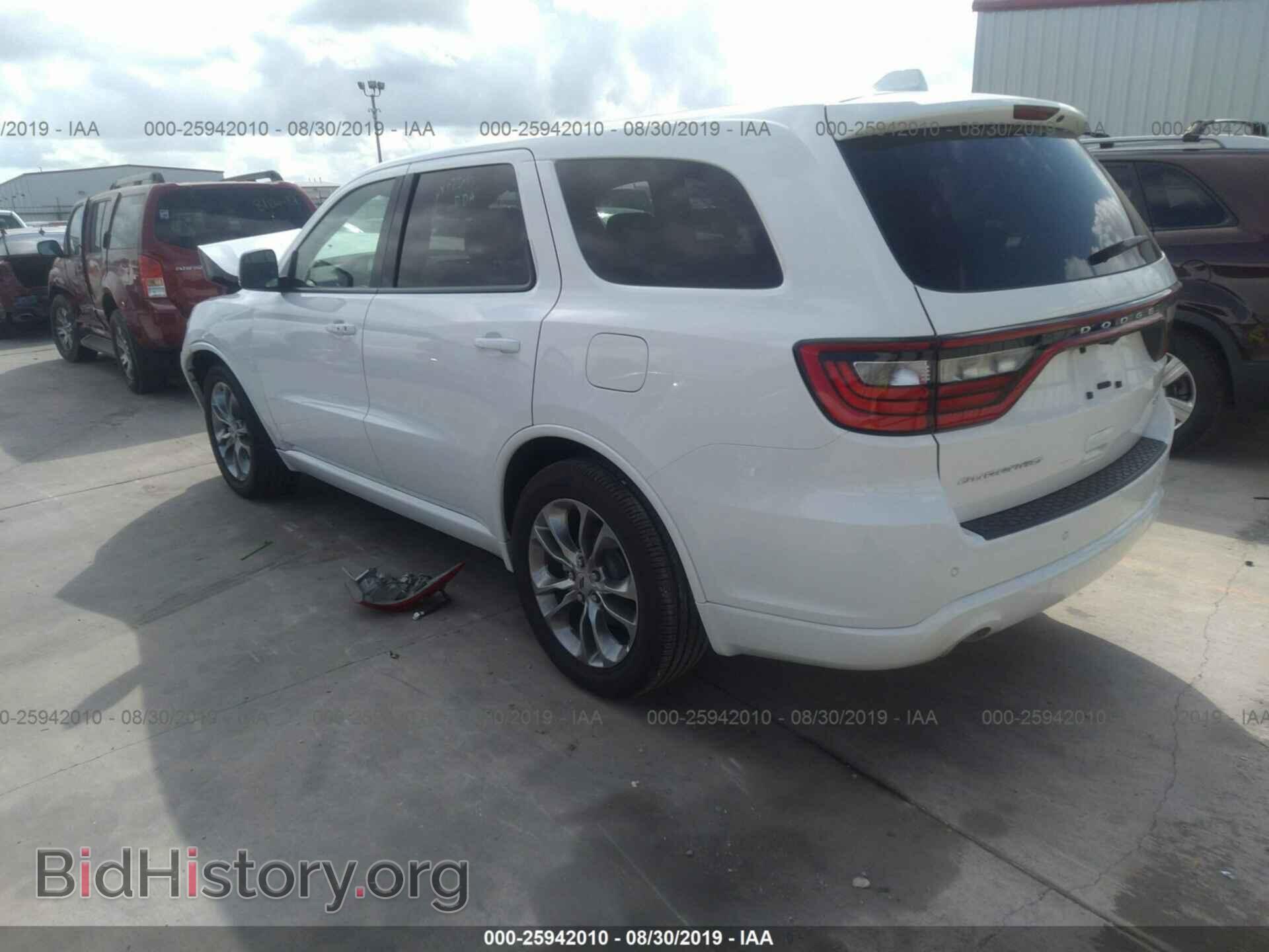 2019 DODGE DURANGO - VIN: 1C4RDHDG4KC645057 - Фото 3