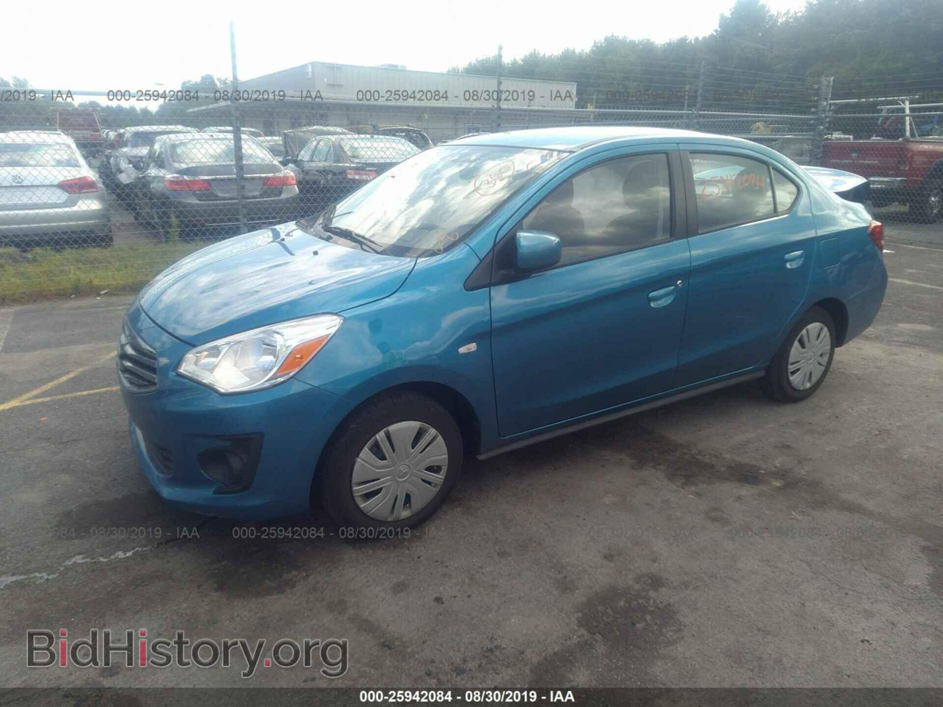 2019 MITSUBISHI MIRAGE - VIN: ML32F3FJ2KHF13785 - Фото 2