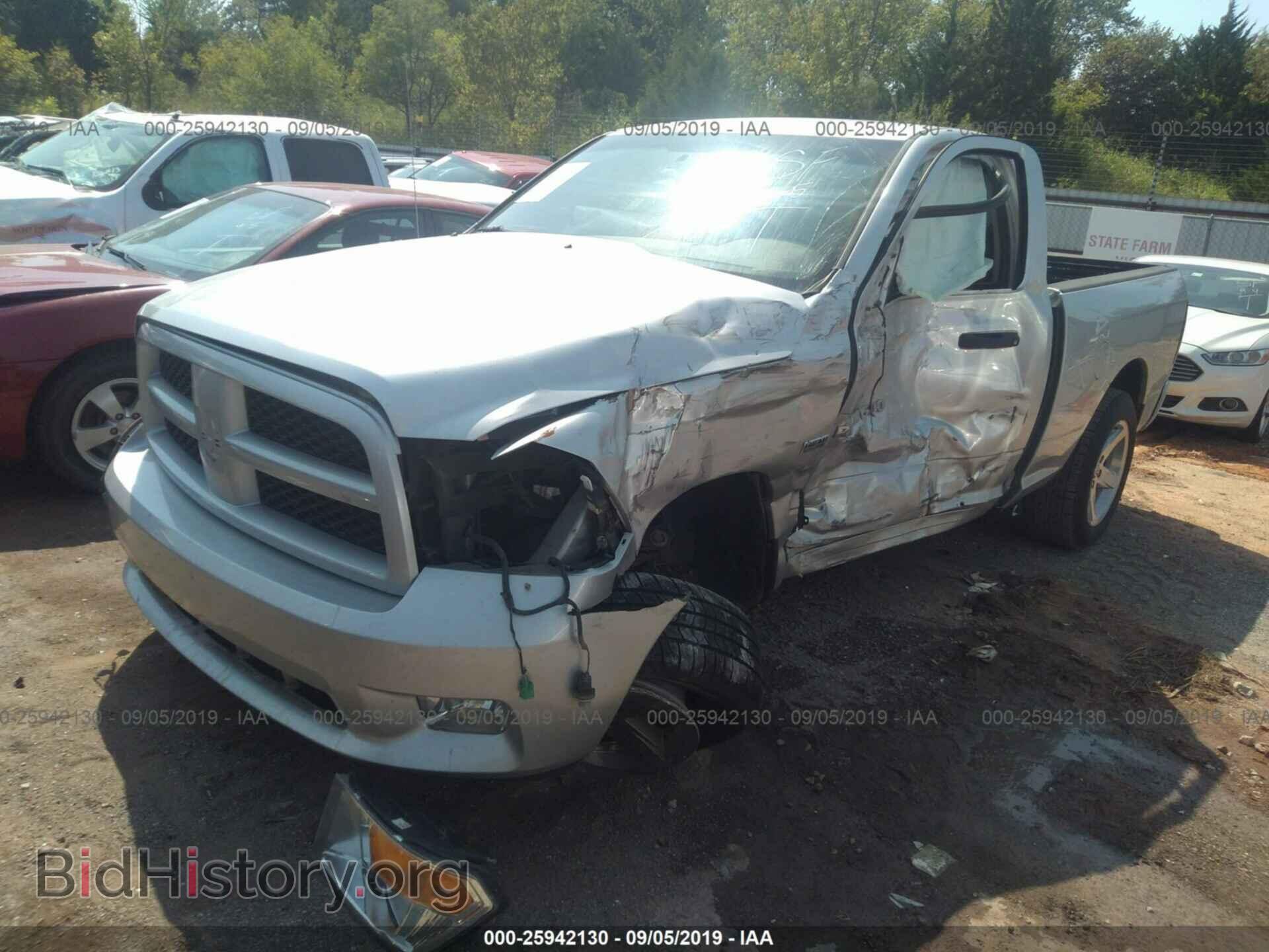 2012 DODGE RAM 1500 - VIN: 3C6JD6ATXCG200976 - Фото 2