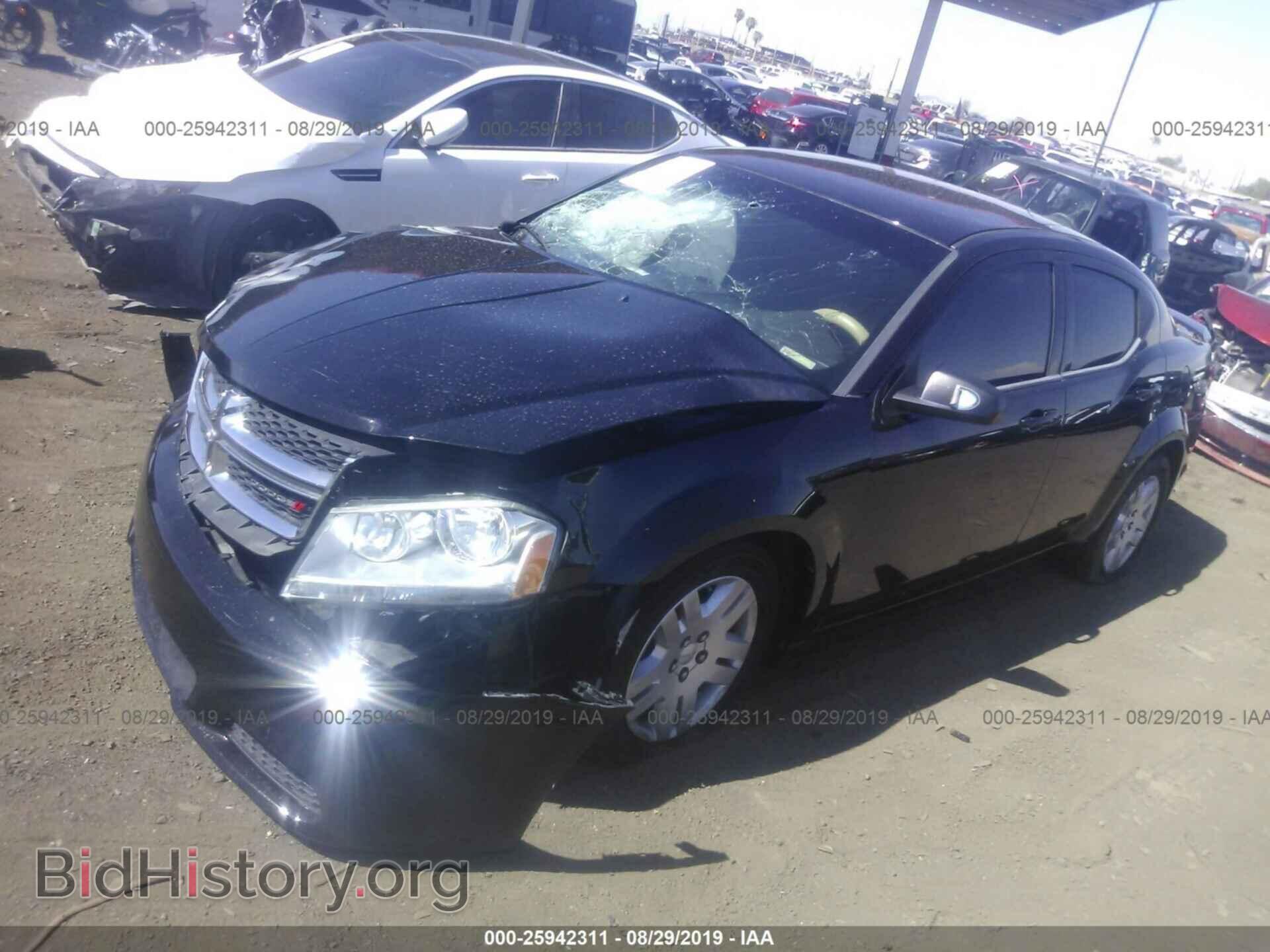 2013 DODGE AVENGER - VIN: 1C3CDZAB6DN741935 - Фото 2