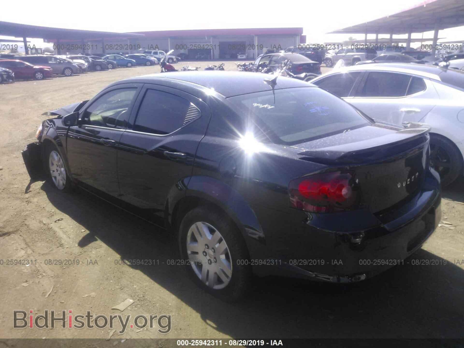 2013 DODGE AVENGER - VIN: 1C3CDZAB6DN741935 - Фото 3