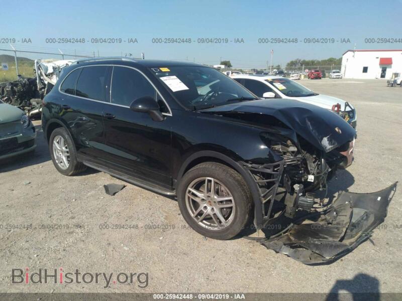 2014 Porsche CAYENNE (VIN WP1AA2A29ELA08809) — фото 1 из 10, IAAI, повреждение: передняя часть