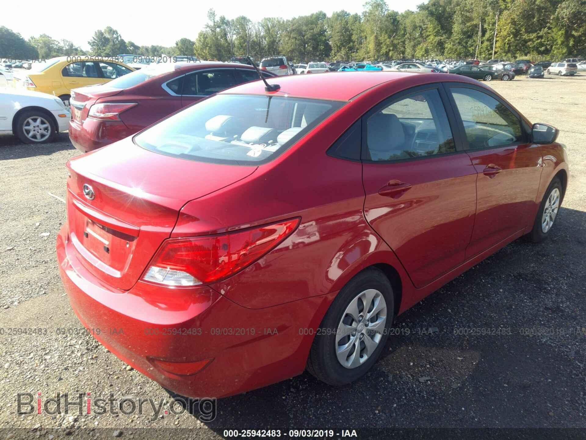 2016 HYUNDAI ACCENT - VIN: KMHCT4AE6GU093658 - Фото 4