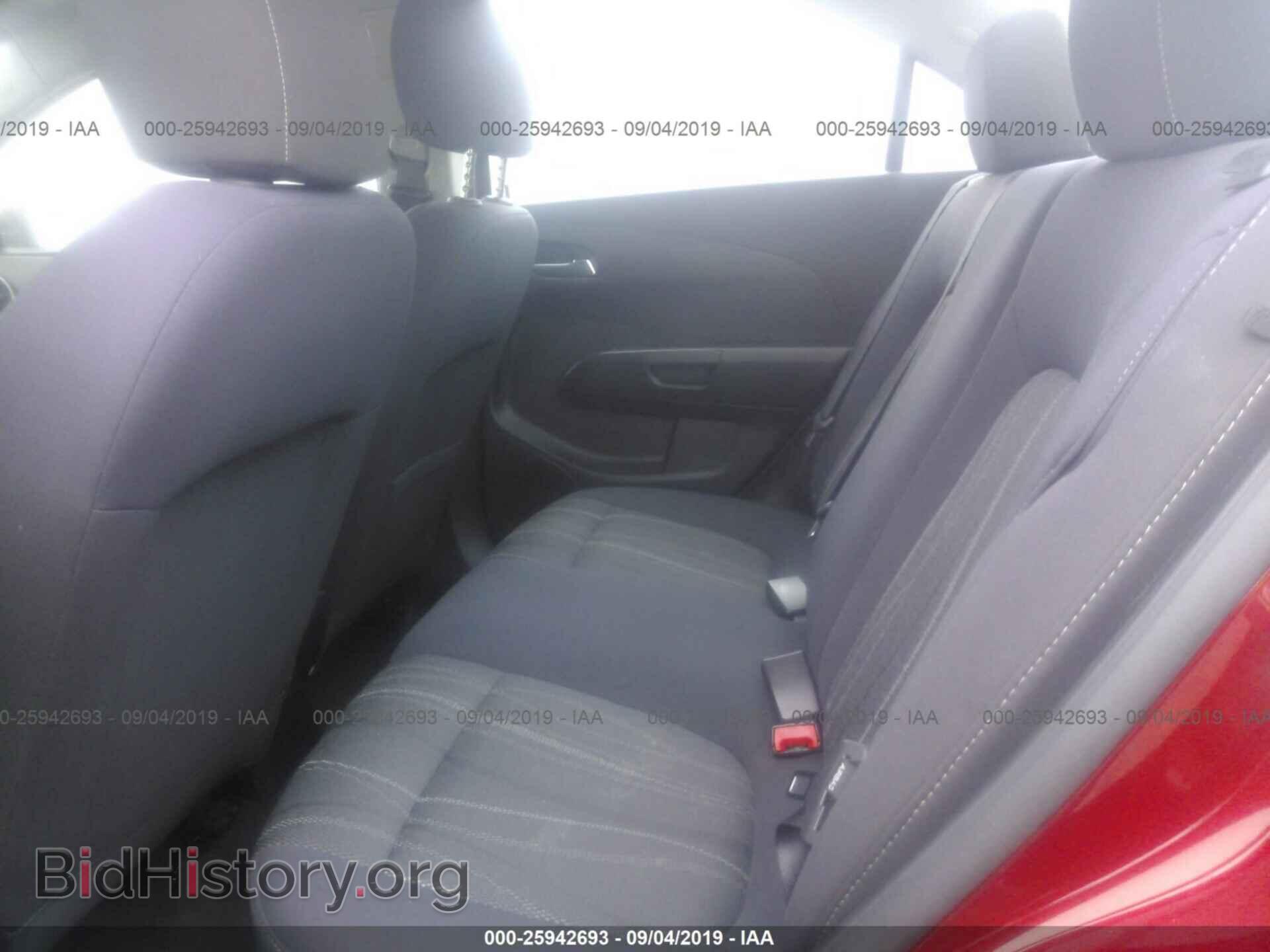 2012 CHEVROLET SONIC - VIN: 1G1JC5SHXC4179617 - Фото 8