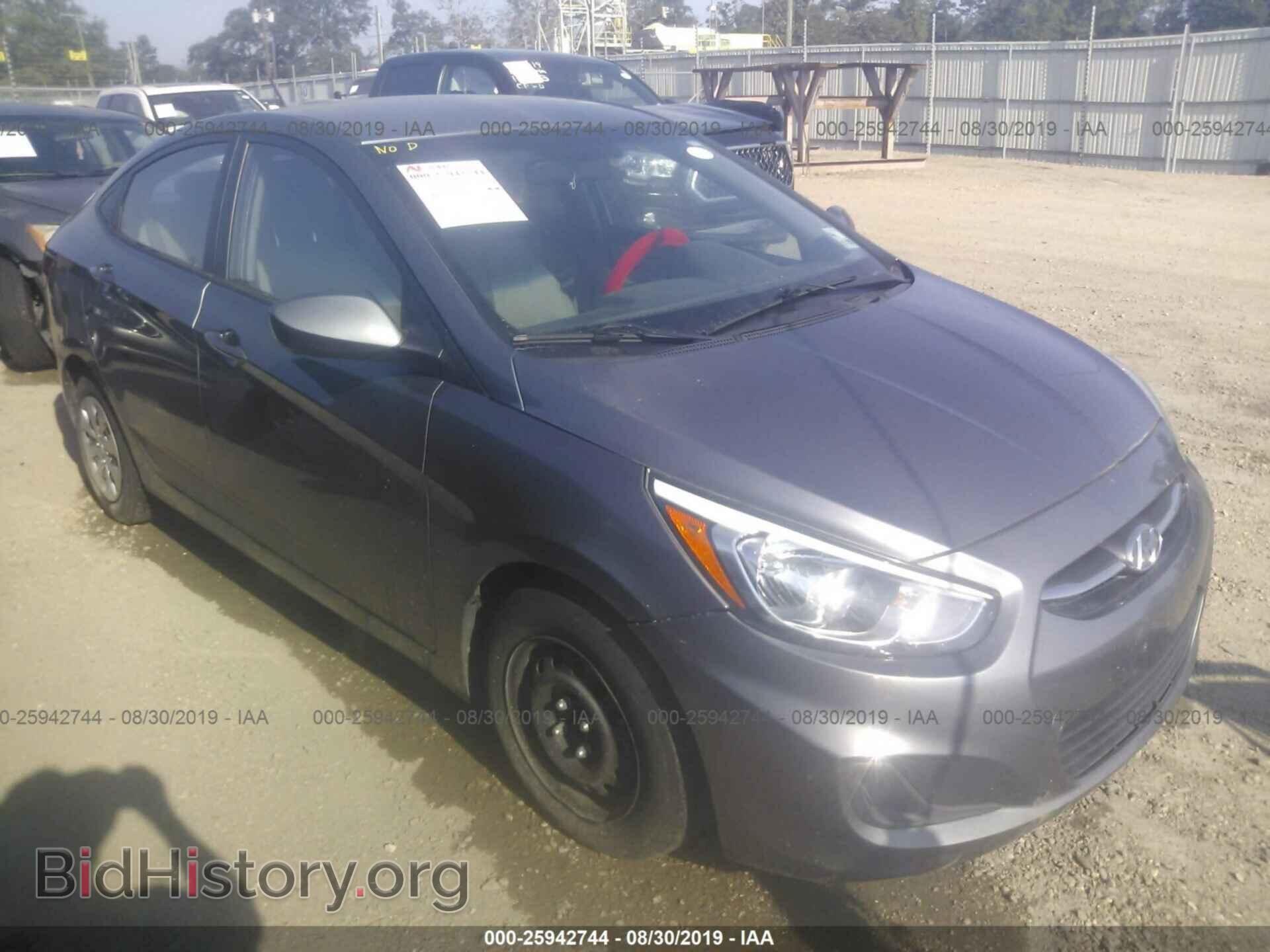 Фотография KMHCT4AEXGU992989 - HYUNDAI ACCENT 2016