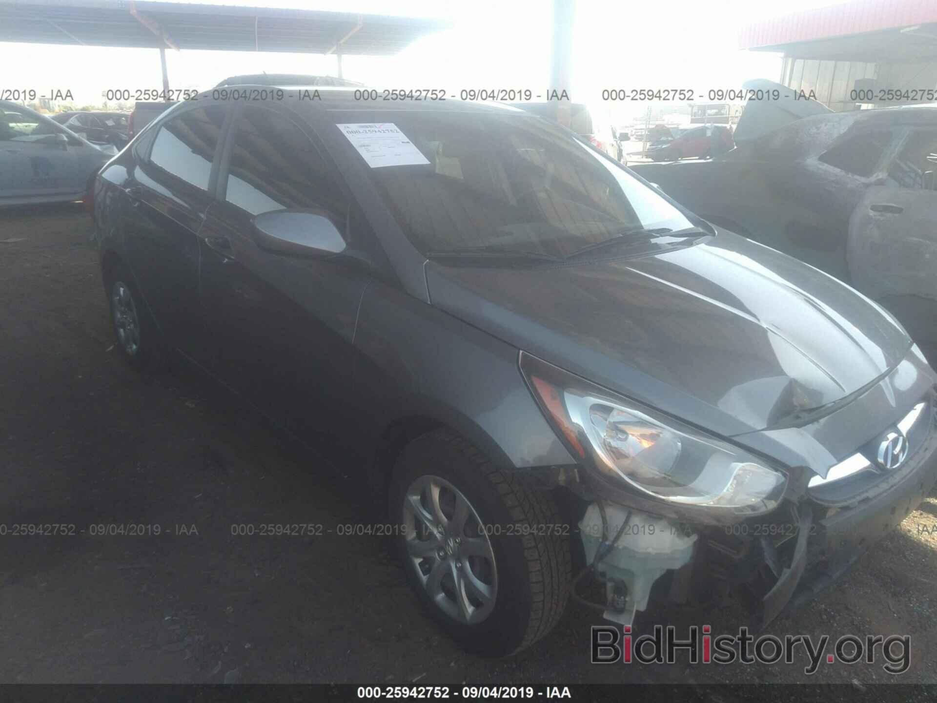 Photo KMHCT4AE1DU558584 - HYUNDAI ACCENT 2013