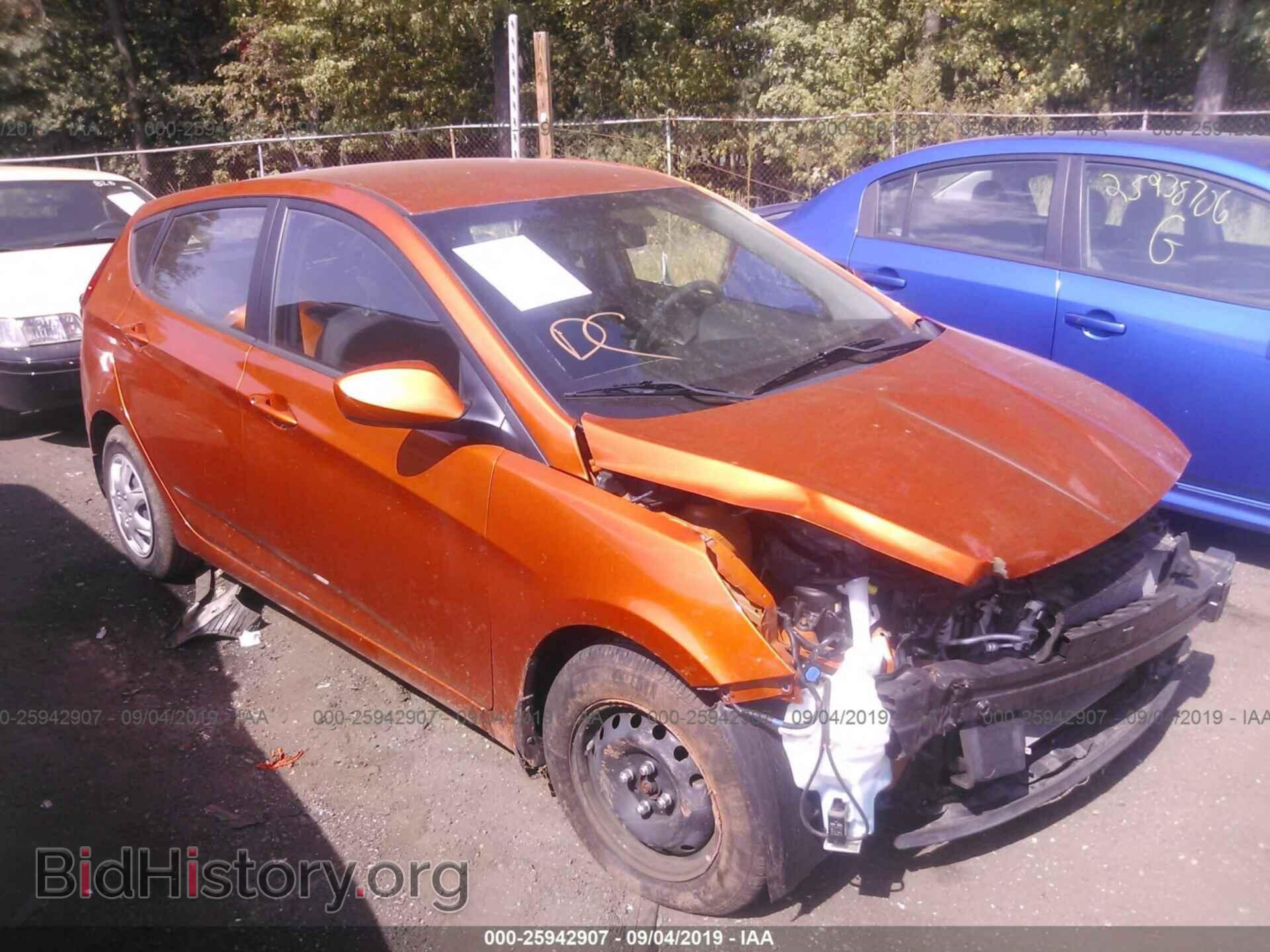 Фотография KMHCT5AE2FU199805 - HYUNDAI ACCENT 2015