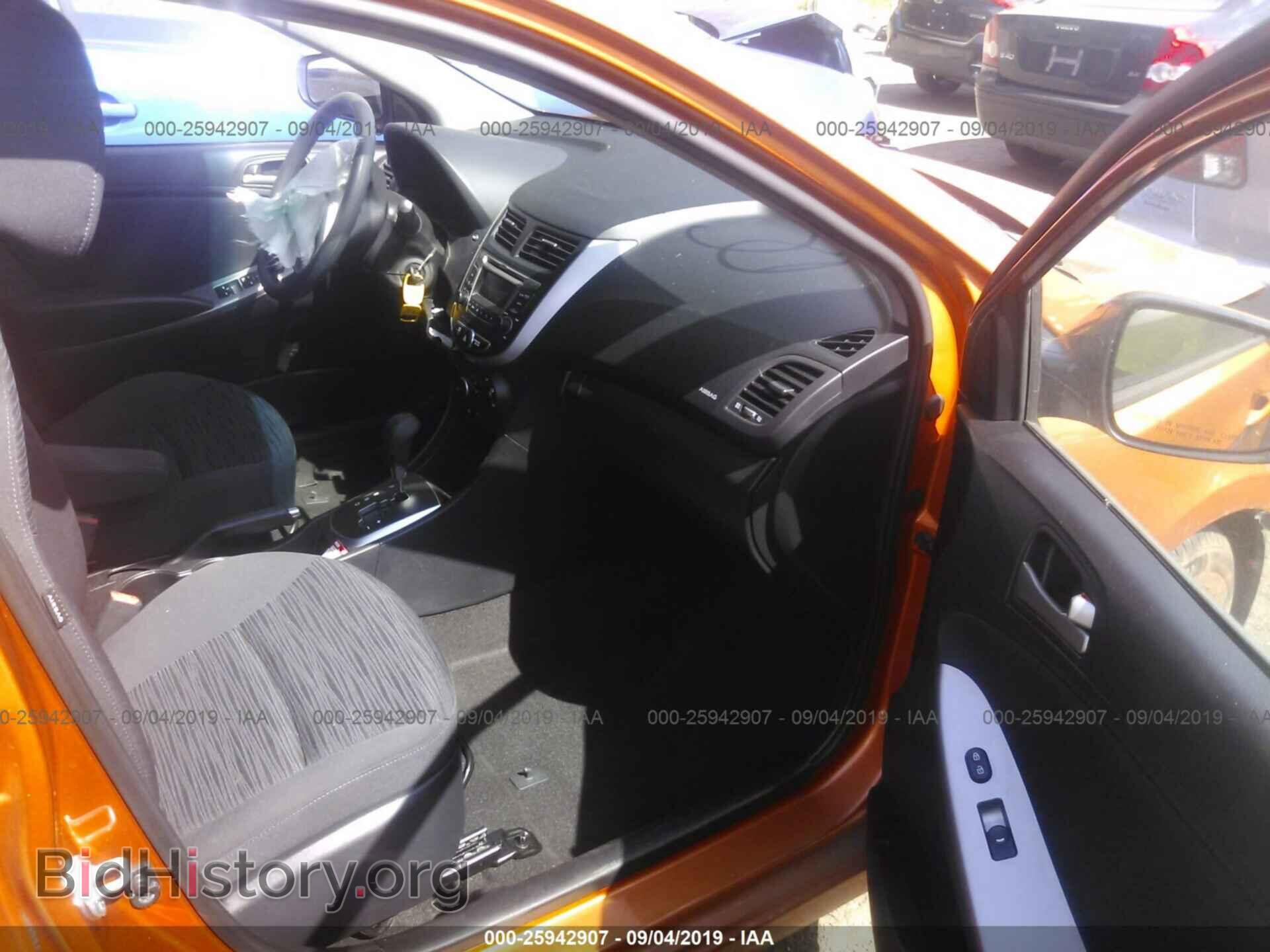 2015 HYUNDAI ACCENT - VIN: KMHCT5AE2FU199805 - Фото 5