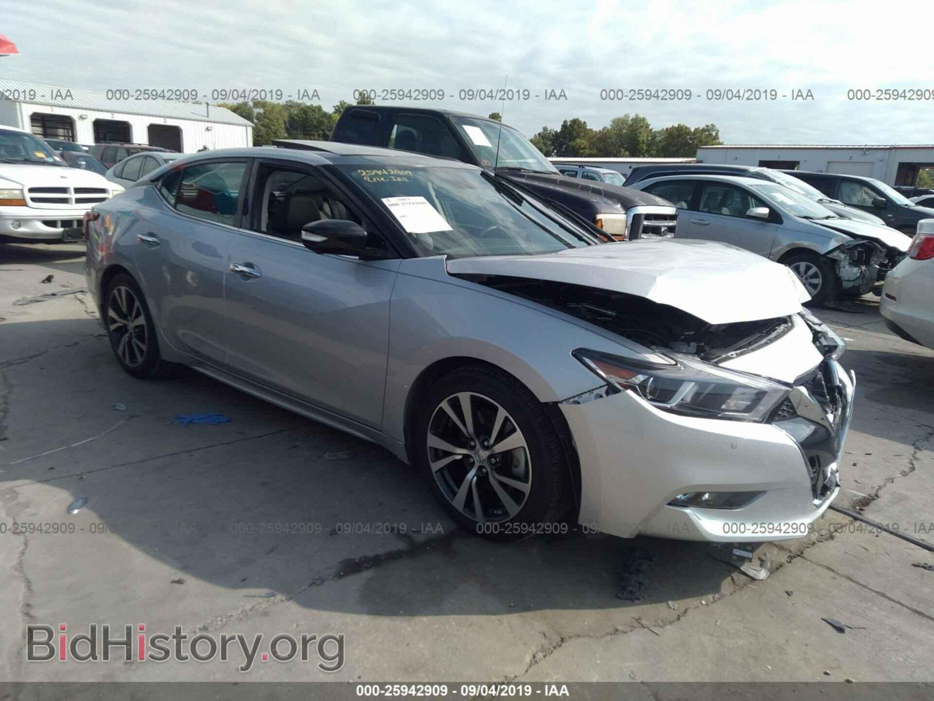 Фотография 1N4AA6AP9HC379502 - NISSAN MAXIMA 2017