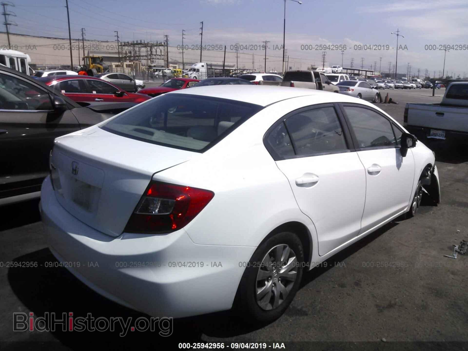 2012 HONDA CIVIC - VIN: 2HGFB2F55CH571634 - Photo 4