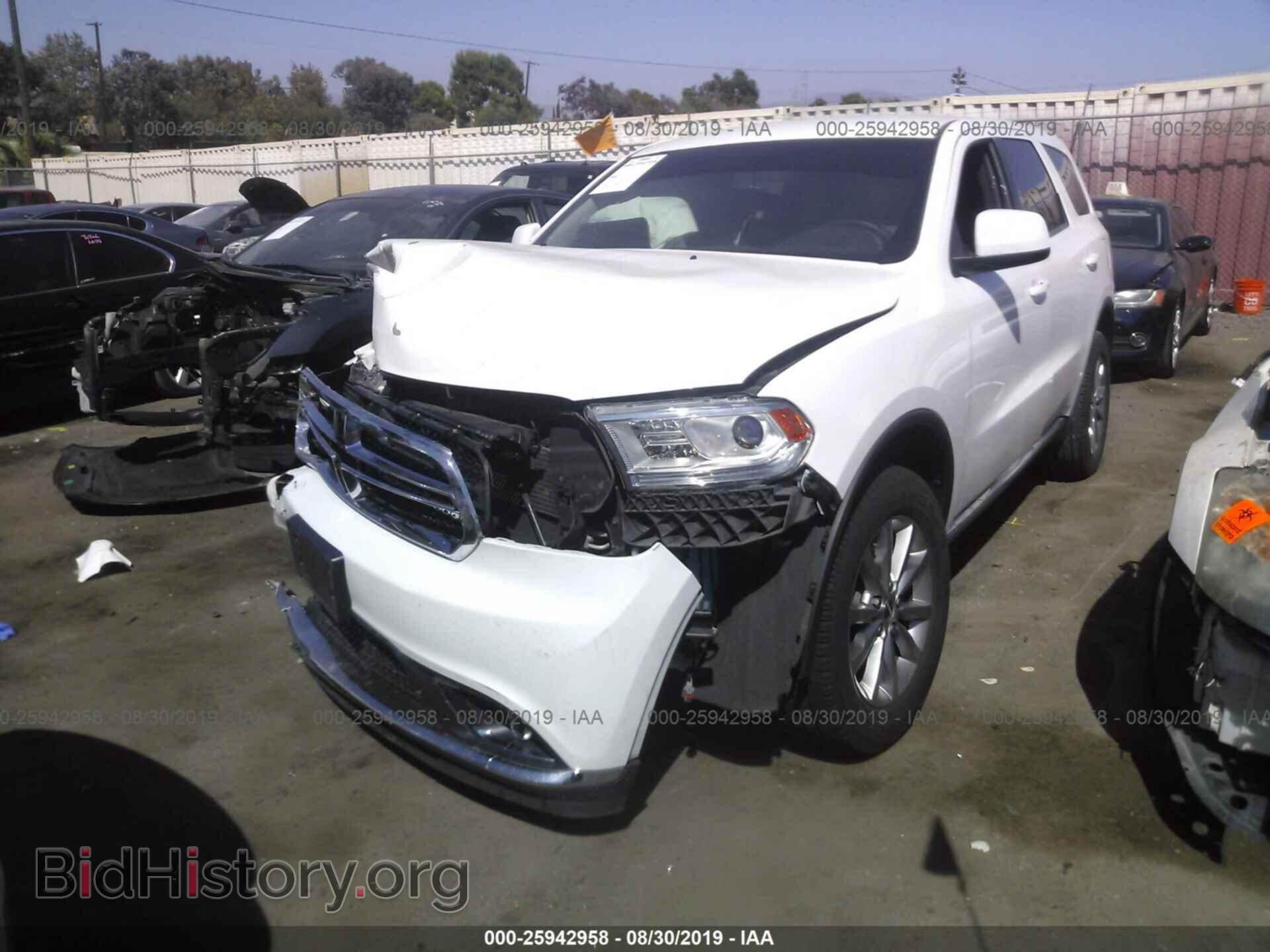 2016 DODGE DURANGO - VIN: 1C4RDHAG6GC383652 - Фото 2