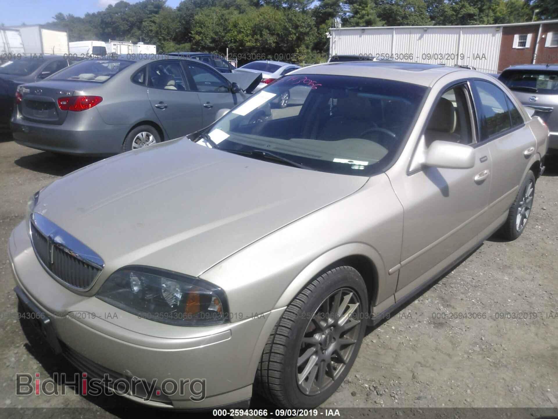 2005 LINCOLN LS - VIN: 1LNHM87A95Y659302 - Фото 2