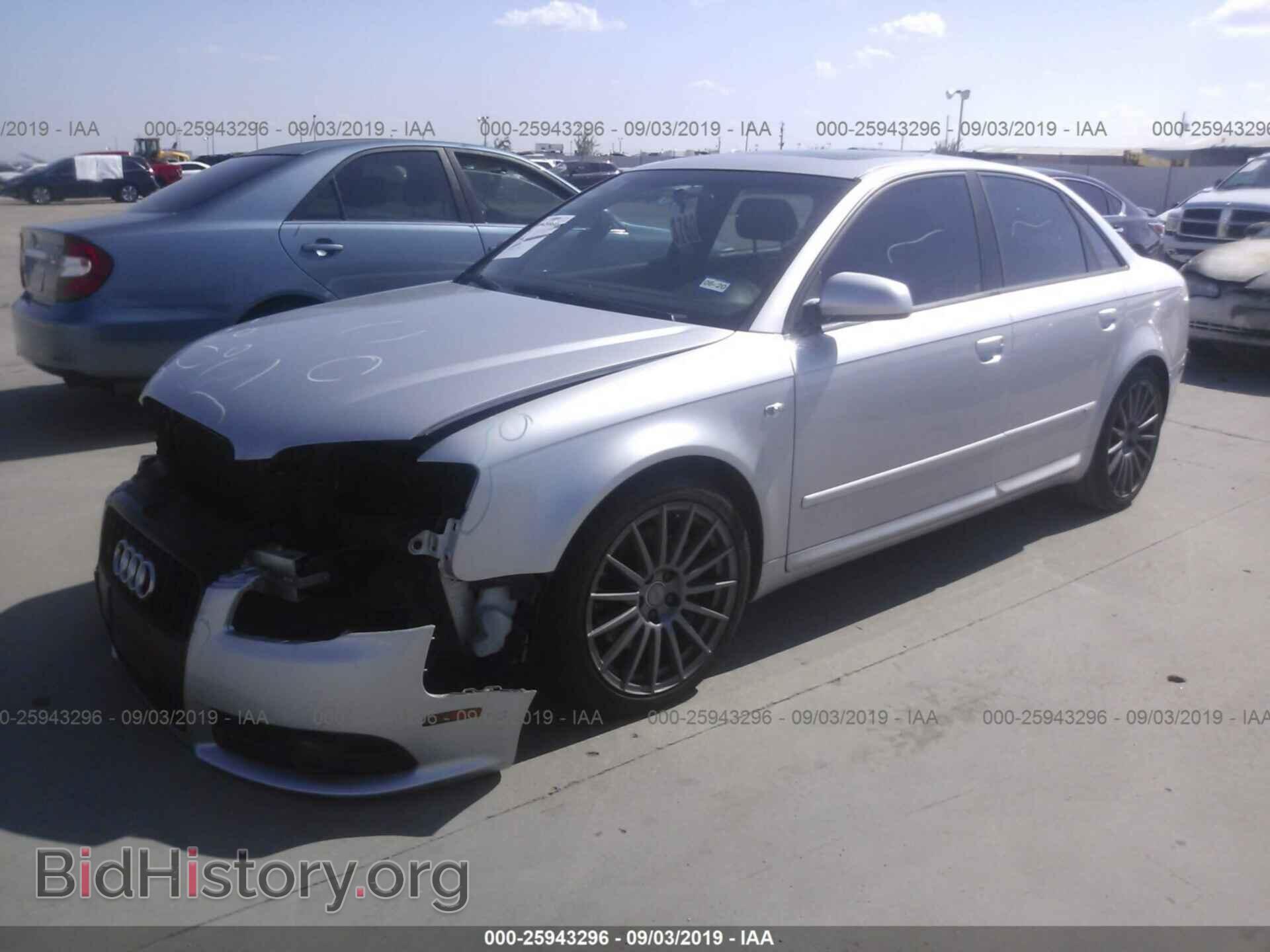 2007 AUDI A4 - VIN: WAUBF78E37A011964 - Фото 2