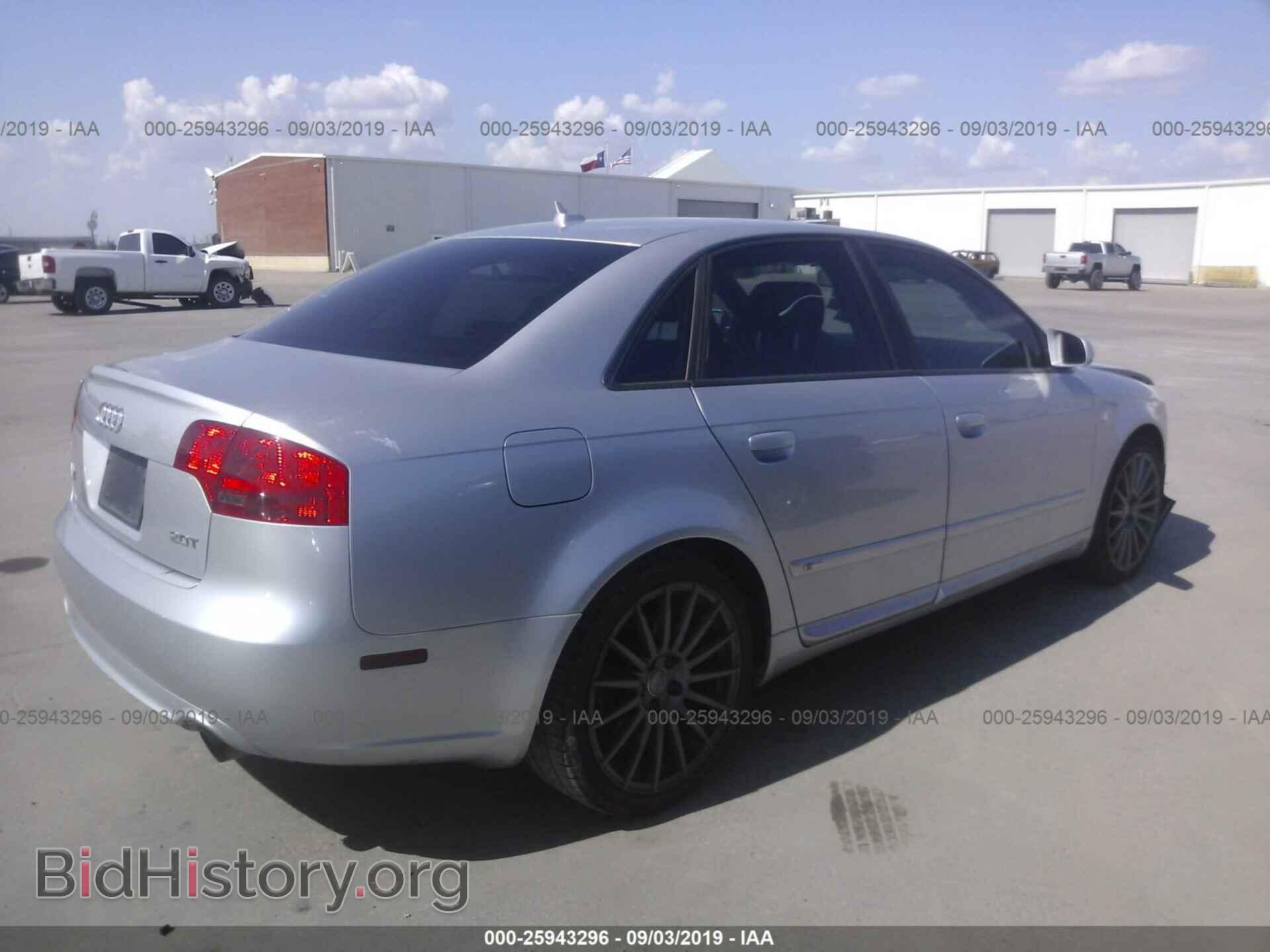 2007 AUDI A4 - VIN: WAUBF78E37A011964 - Фото 4