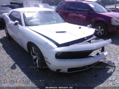 2016 Dodge CHALLENGER SXT, white — VIN 2C3CDZAG0GH234733, IAAI