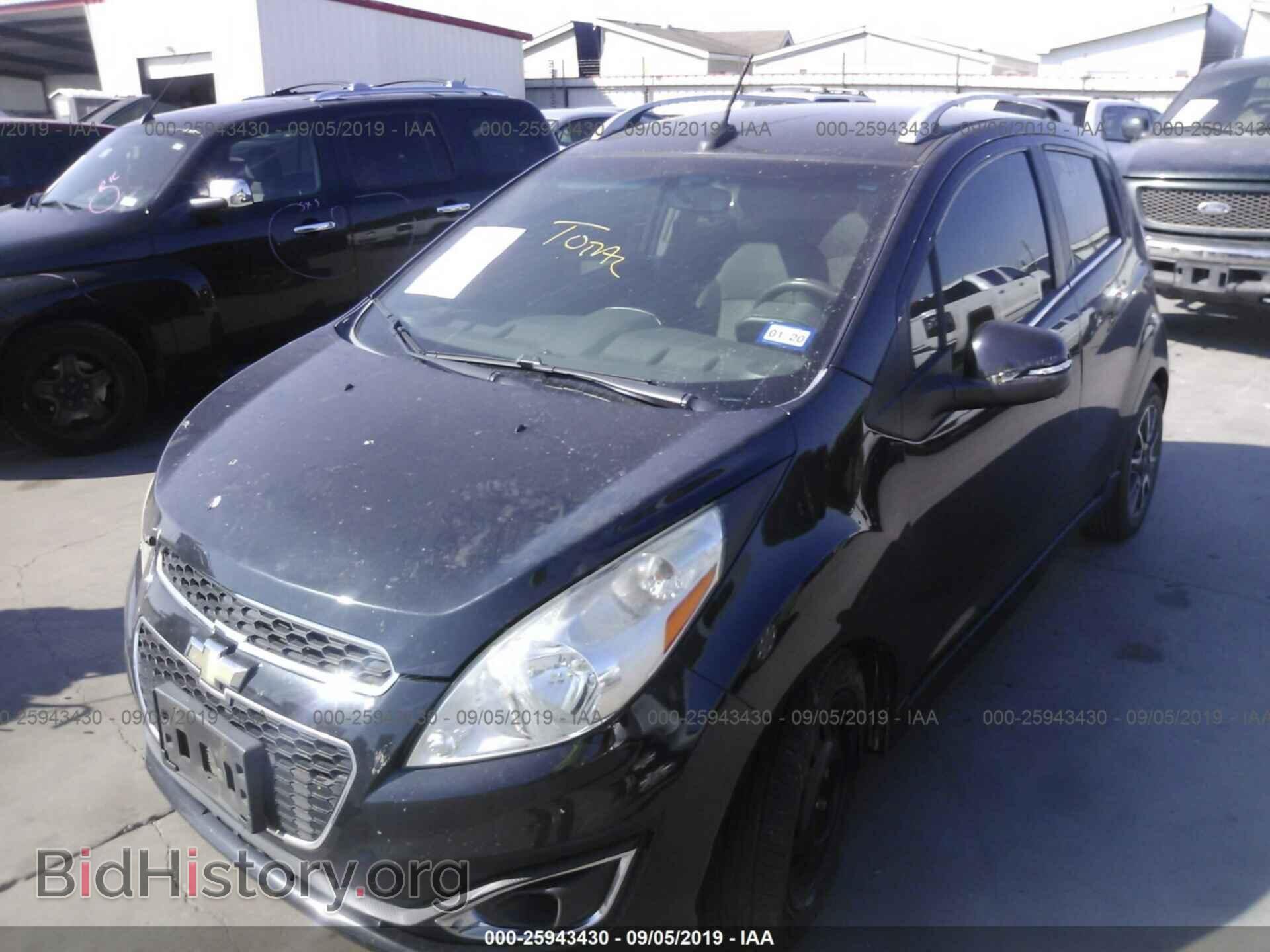2014 CHEVROLET SPARK - VIN: KL8CF6S97EC436367 - Фото 2