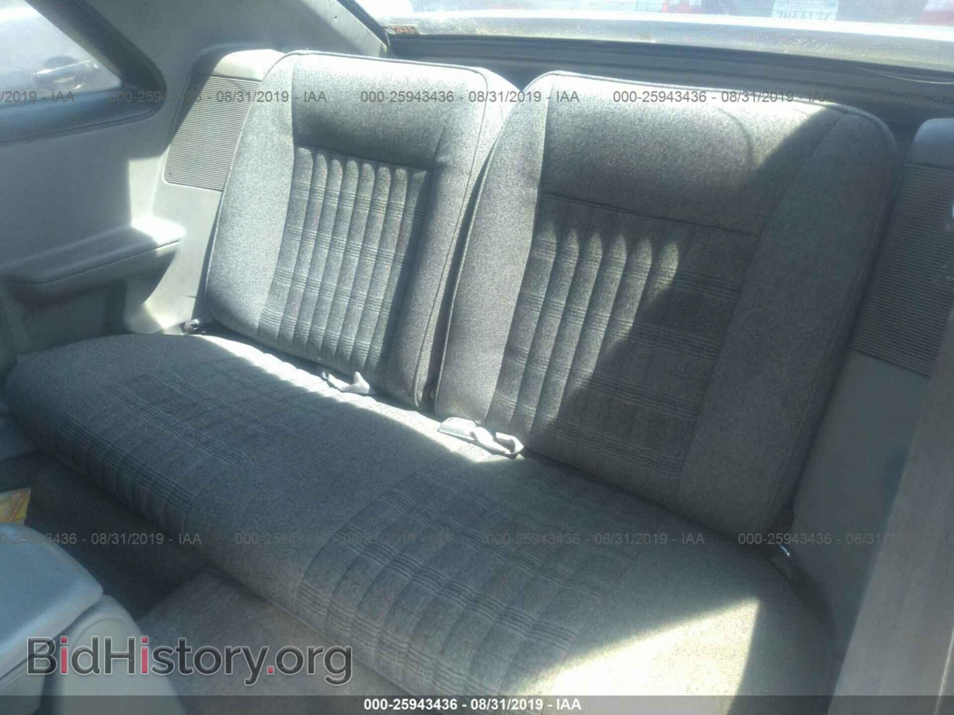 1989 FORD MUSTANG - VIN: 1FABP42E5KF100492 - Фото 8