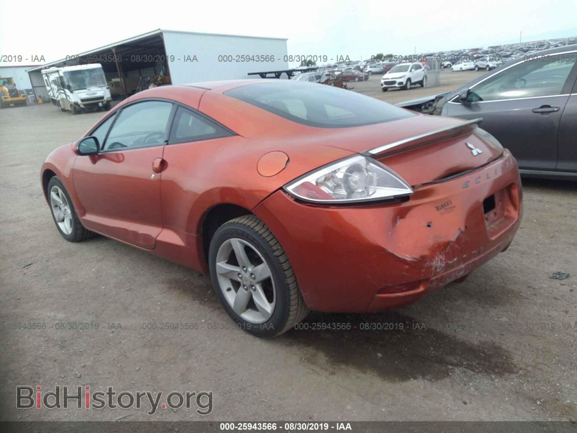 2008 MITSUBISHI ECLIPSE - VIN: 4A3AK24F88E003782 - Фото 3