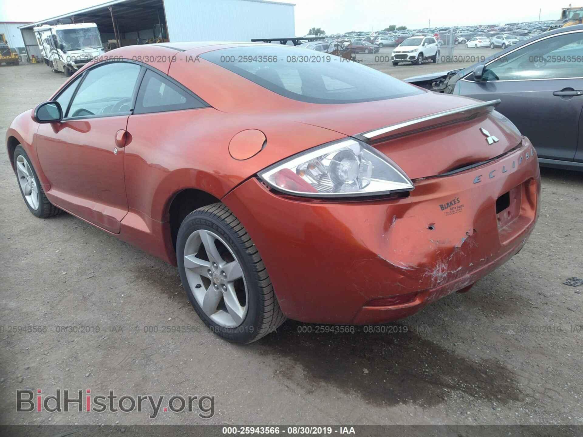 2008 MITSUBISHI ECLIPSE - VIN: 4A3AK24F88E003782 - Фото 6