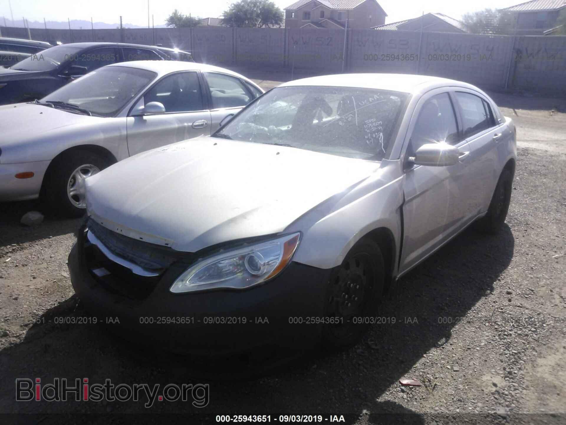 2014 CHRYSLER 200 - VIN: 1C3CCBAB7EN210609 - Photo 2