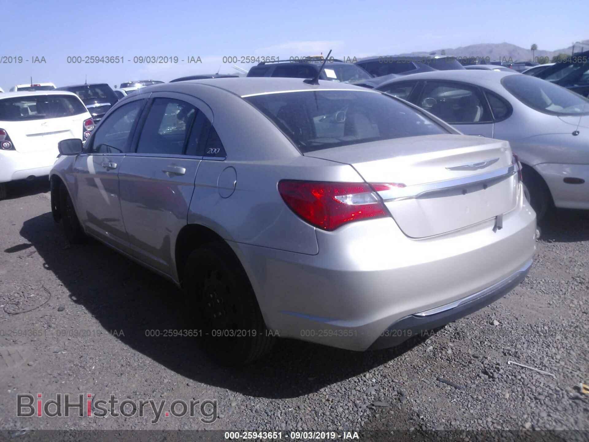 2014 CHRYSLER 200 - VIN: 1C3CCBAB7EN210609 - Photo 3