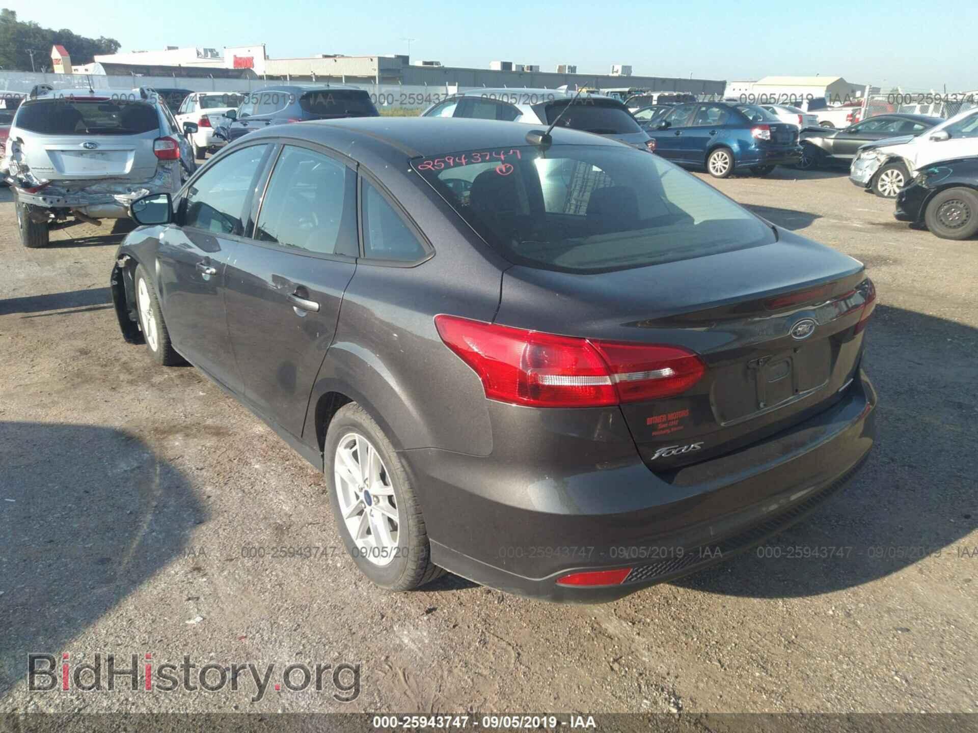 2015 FORD FOCUS - VIN: 1FADP3F28FL329808 - Фото 3