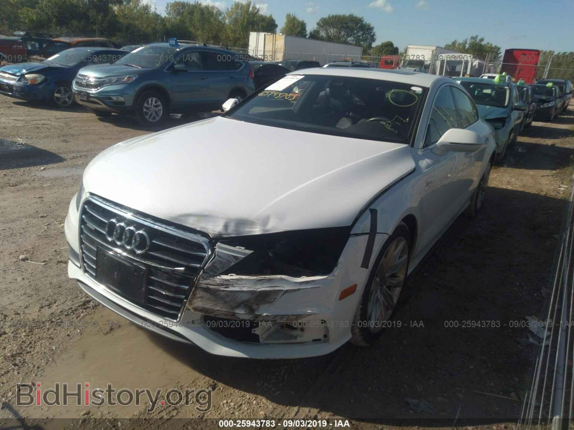 2013 AUDI A7 - VIN: WAU2GAFC5DN083698 - Фото 2