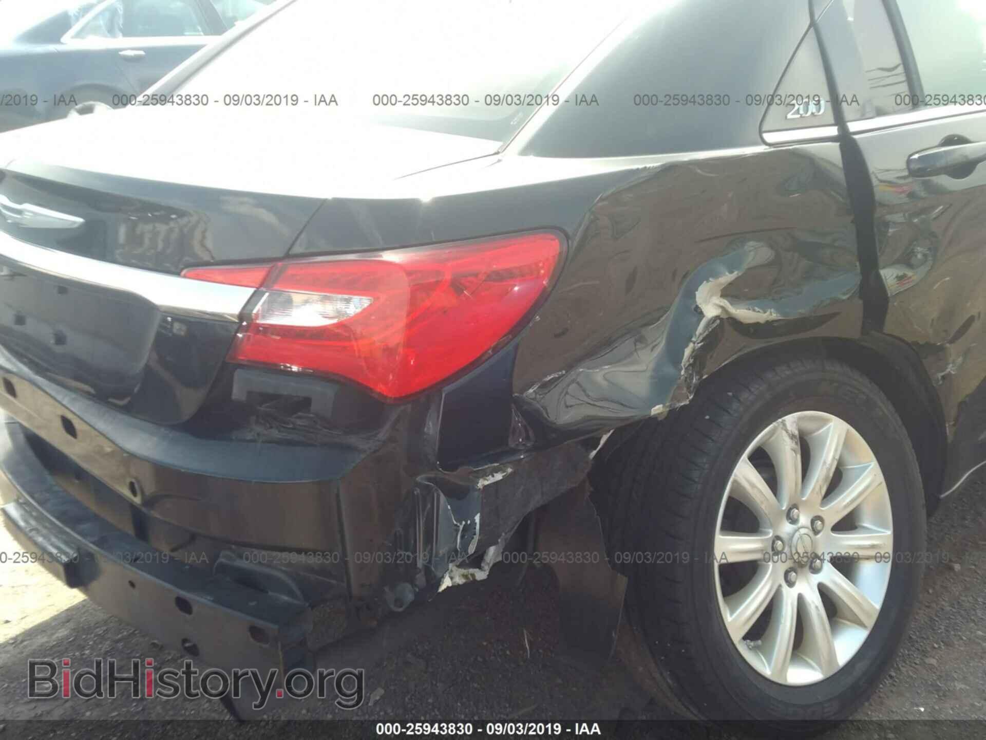 2013 CHRYSLER 200 - VIN: 1C3CCBBB4DN653247 - Фото 6