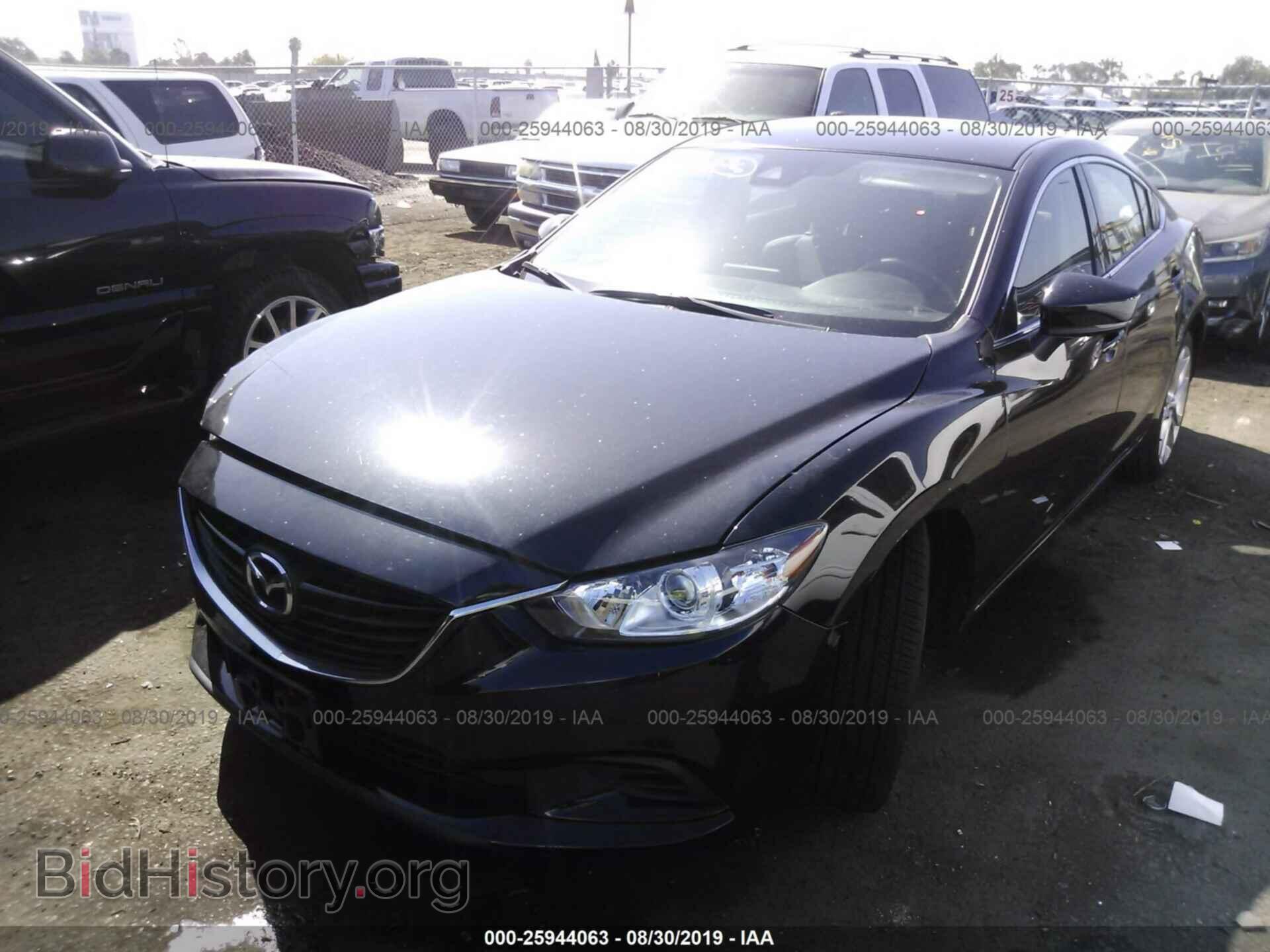 2017 MAZDA 6 - VIN: JM1GL1V54H1127369 - Фото 2