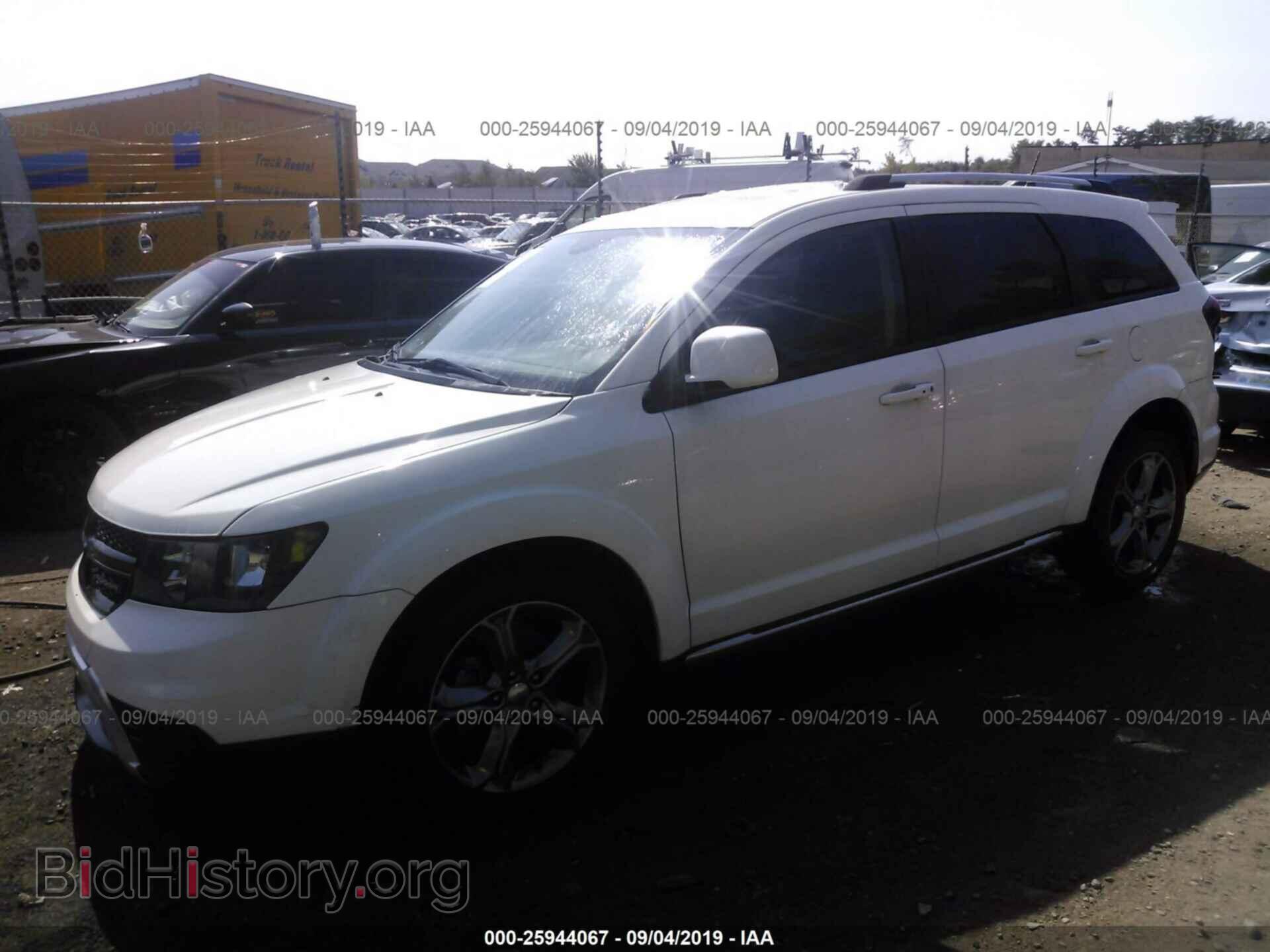 2017 DODGE JOURNEY - VIN: 3C4PDCGB9HT612191 - Фото 2