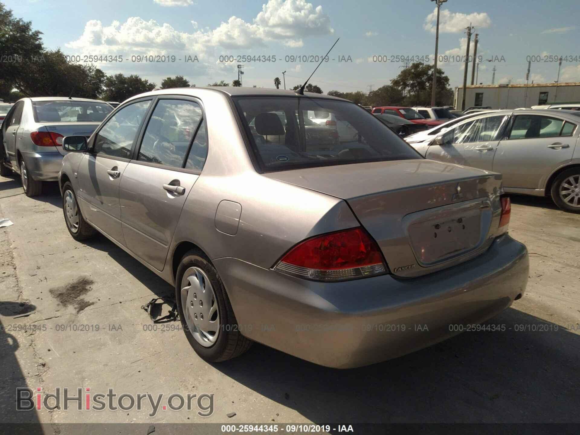 2006 MITSUBISHI LANCER - VIN: JA3AJ26E06U072672 - Фото 3
