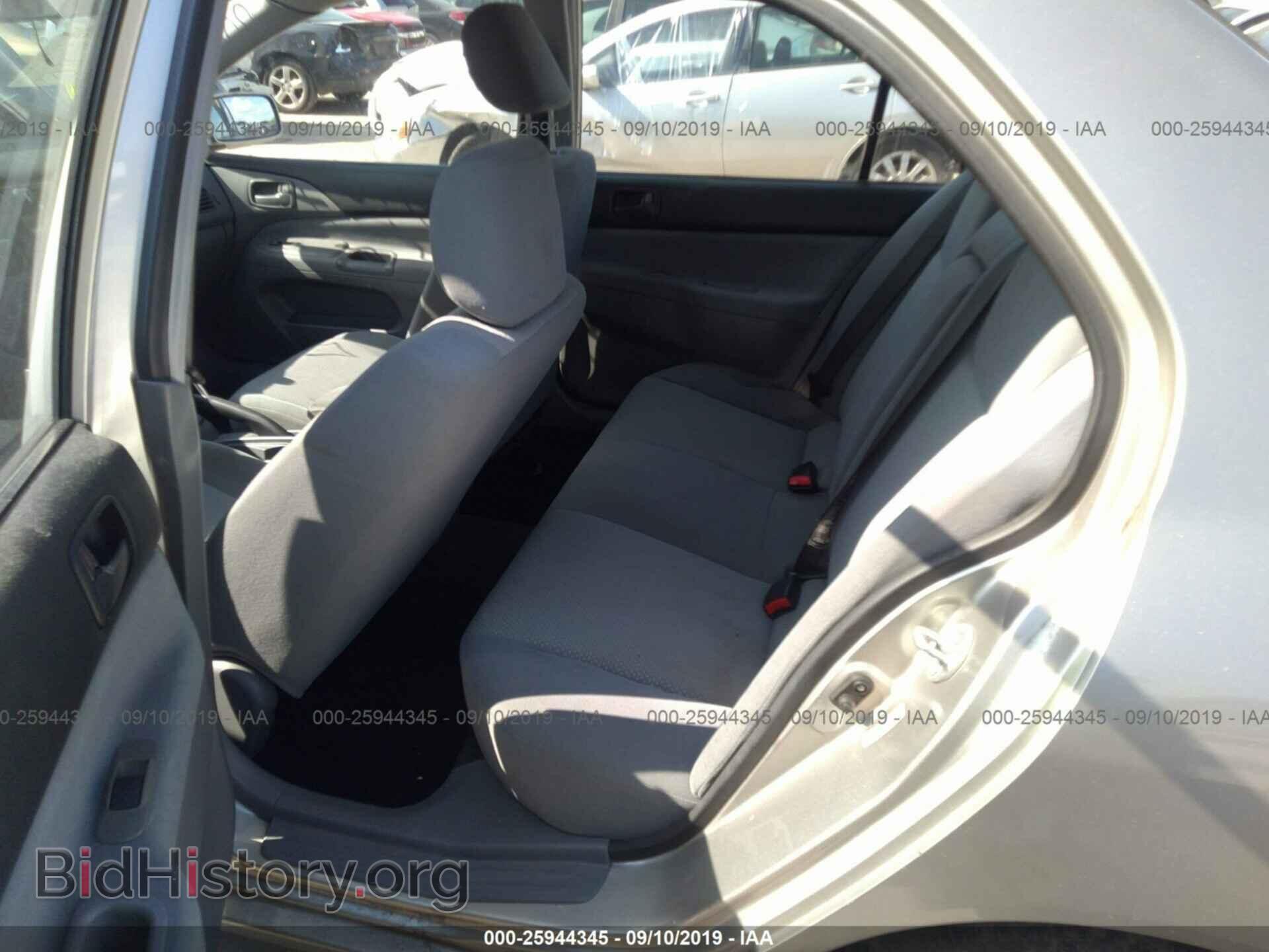2006 MITSUBISHI LANCER - VIN: JA3AJ26E06U072672 - Фото 8