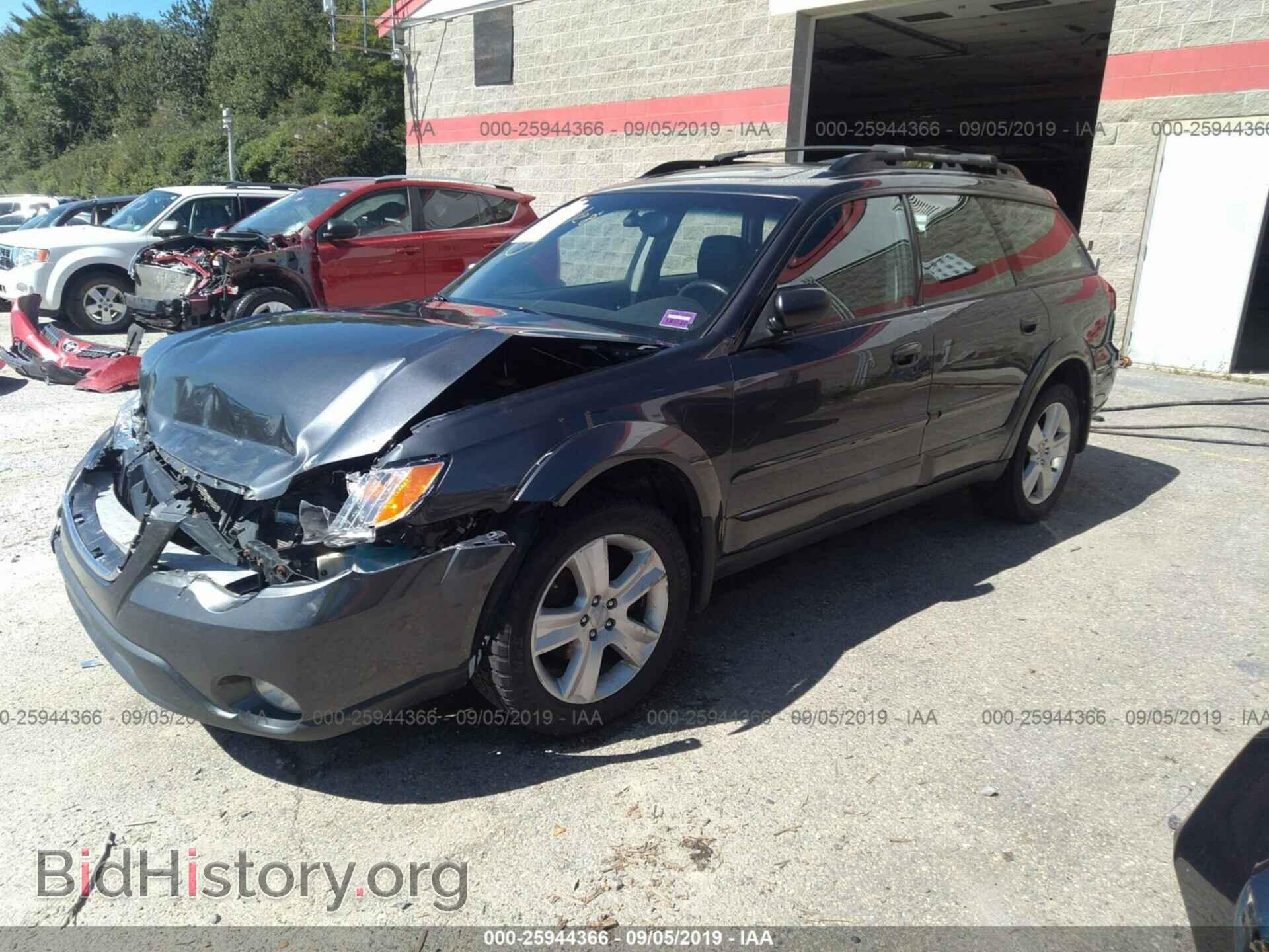 2008 SUBARU OUTBACK - VIN: 4S4BP62C687344672 - Фото 2