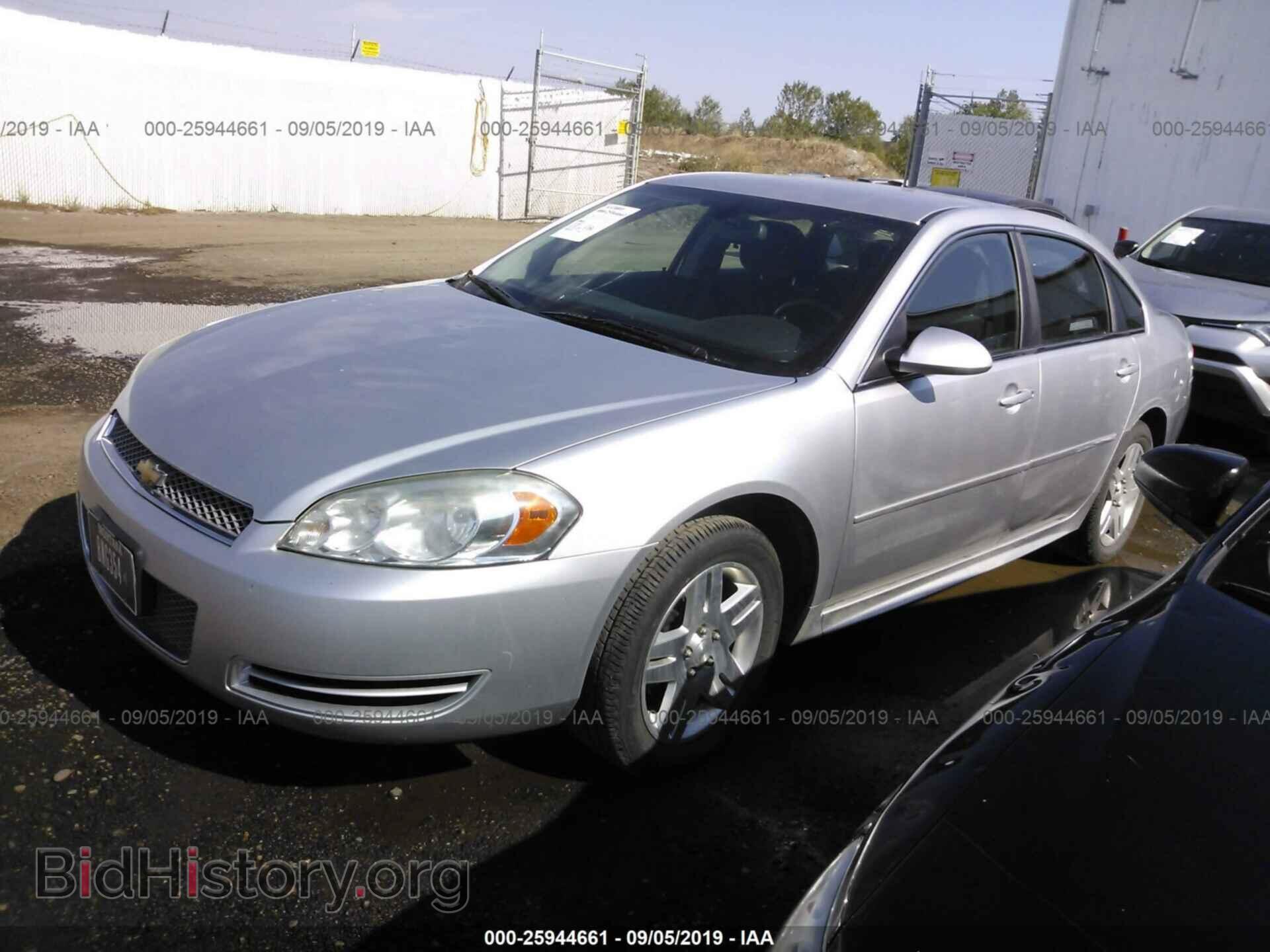 2013 CHEVROLET IMPALA - VIN: 2G1WG5E39D1237112 - Photo 2