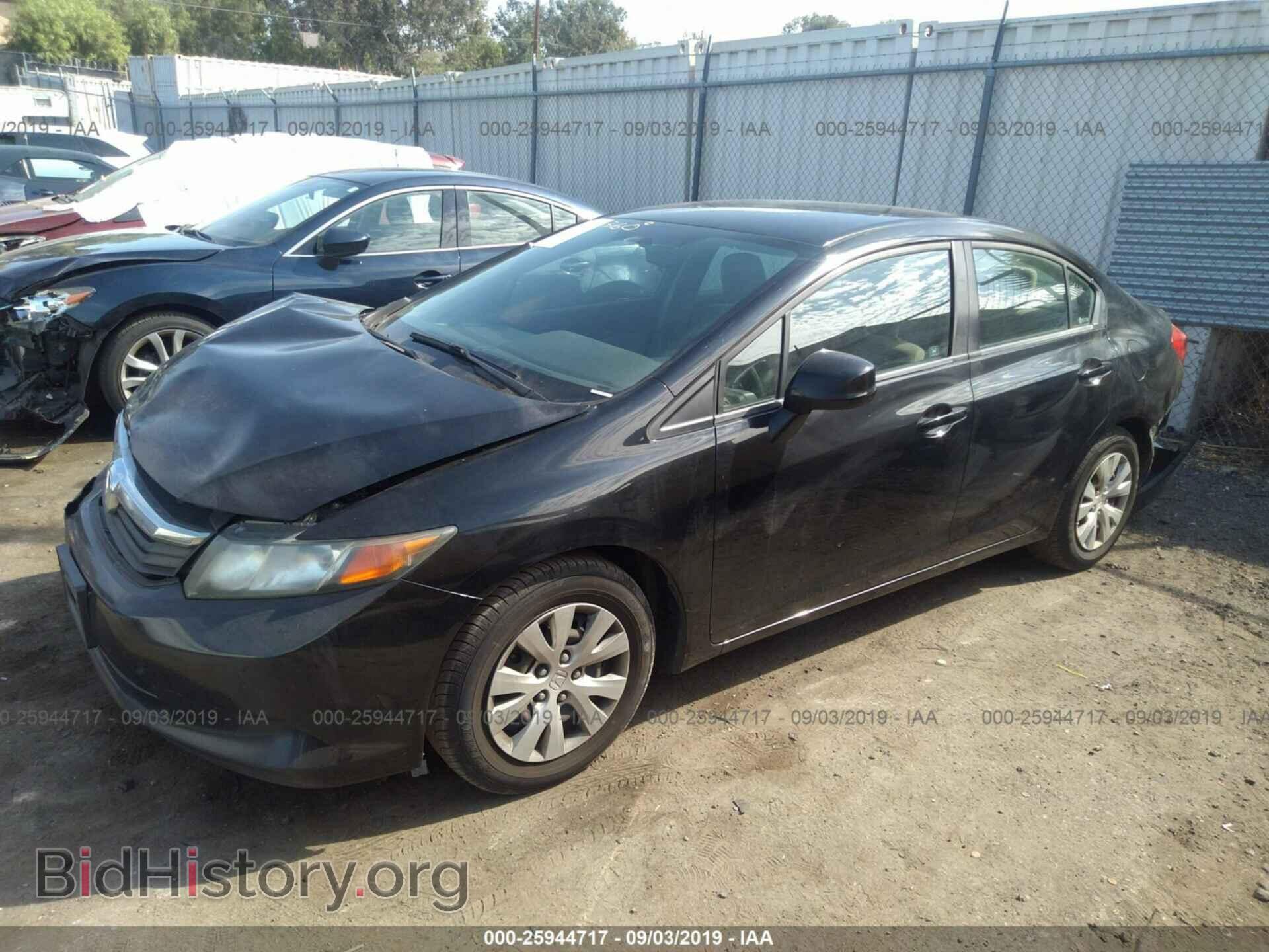 2012 HONDA CIVIC - VIN: 19XFB2F57CE357769 - Photo 2