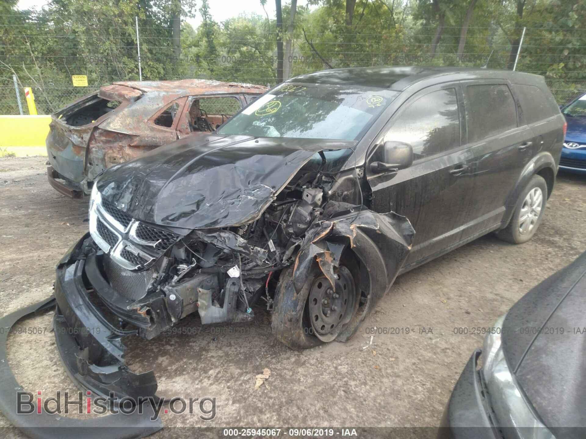 2015 DODGE JOURNEY - VIN: 3C4PDCAB1FT600283 - Фото 2
