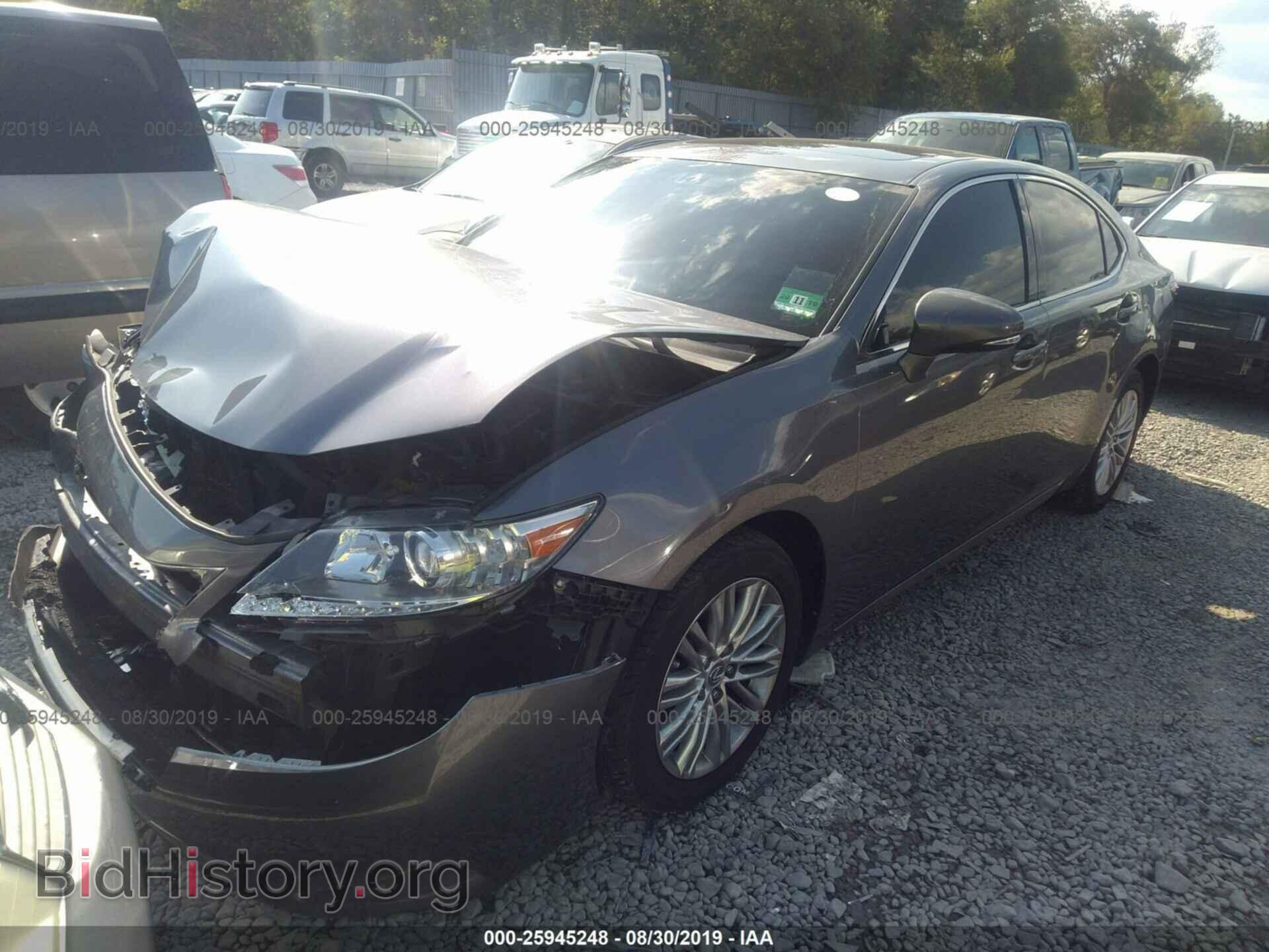 2013 LEXUS ES - VIN: JTHBK1GG5D2023195 - Фото 2