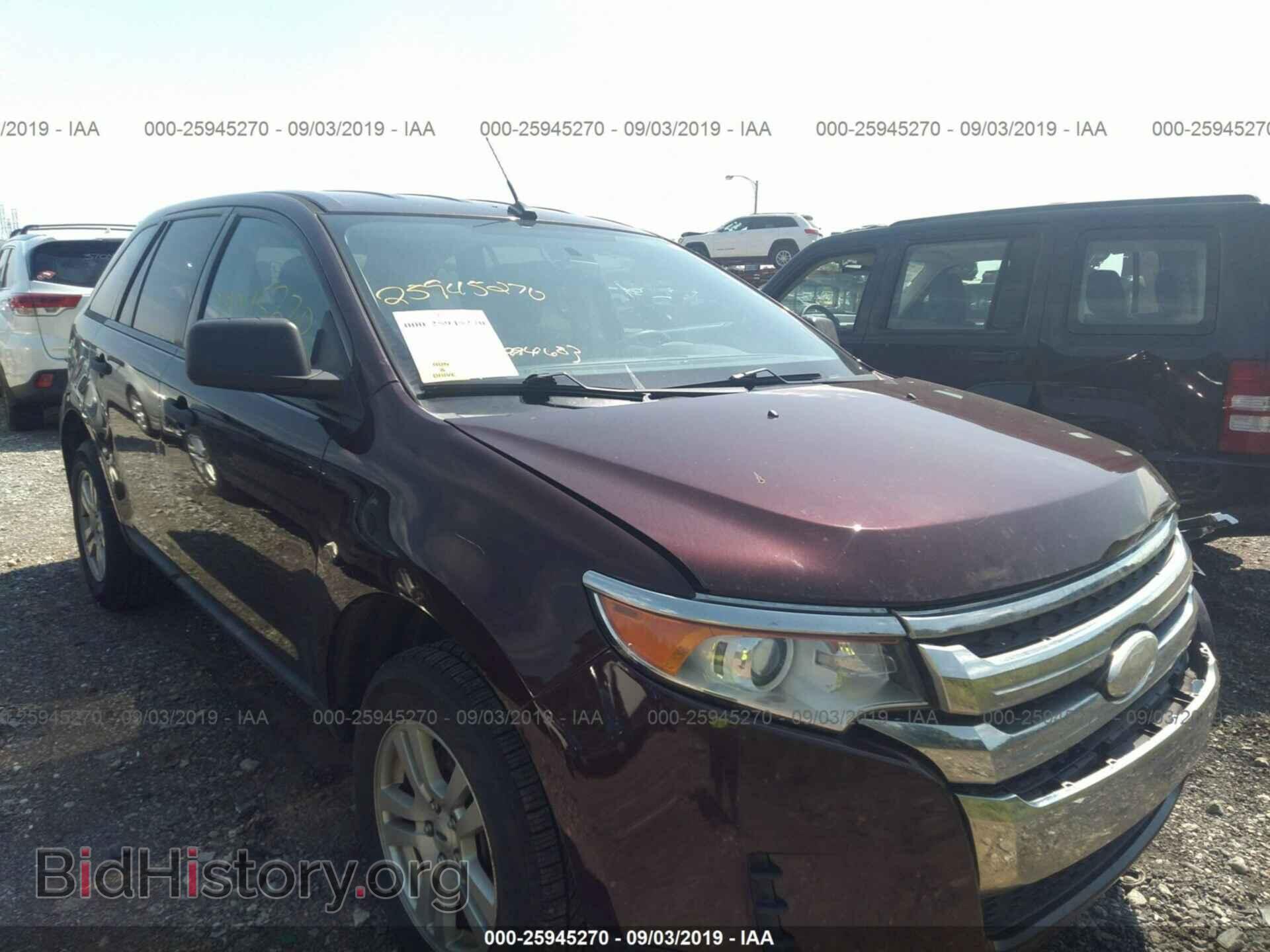 Фотография 2FMDK3GC8BBA15503 - FORD EDGE 2011