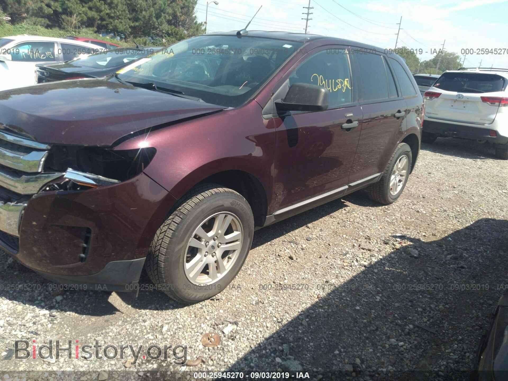 2011 FORD EDGE - VIN: 2FMDK3GC8BBA15503 - Фото 2