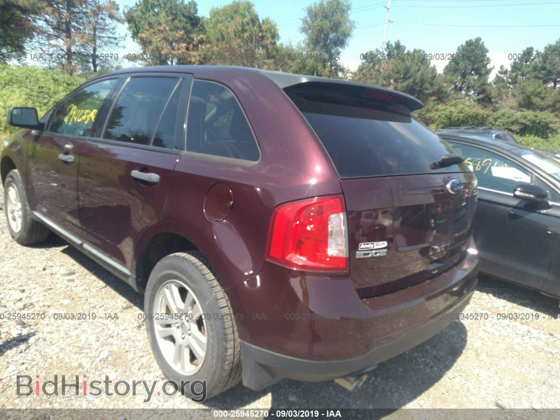 2011 FORD EDGE - VIN: 2FMDK3GC8BBA15503 - Фото 3